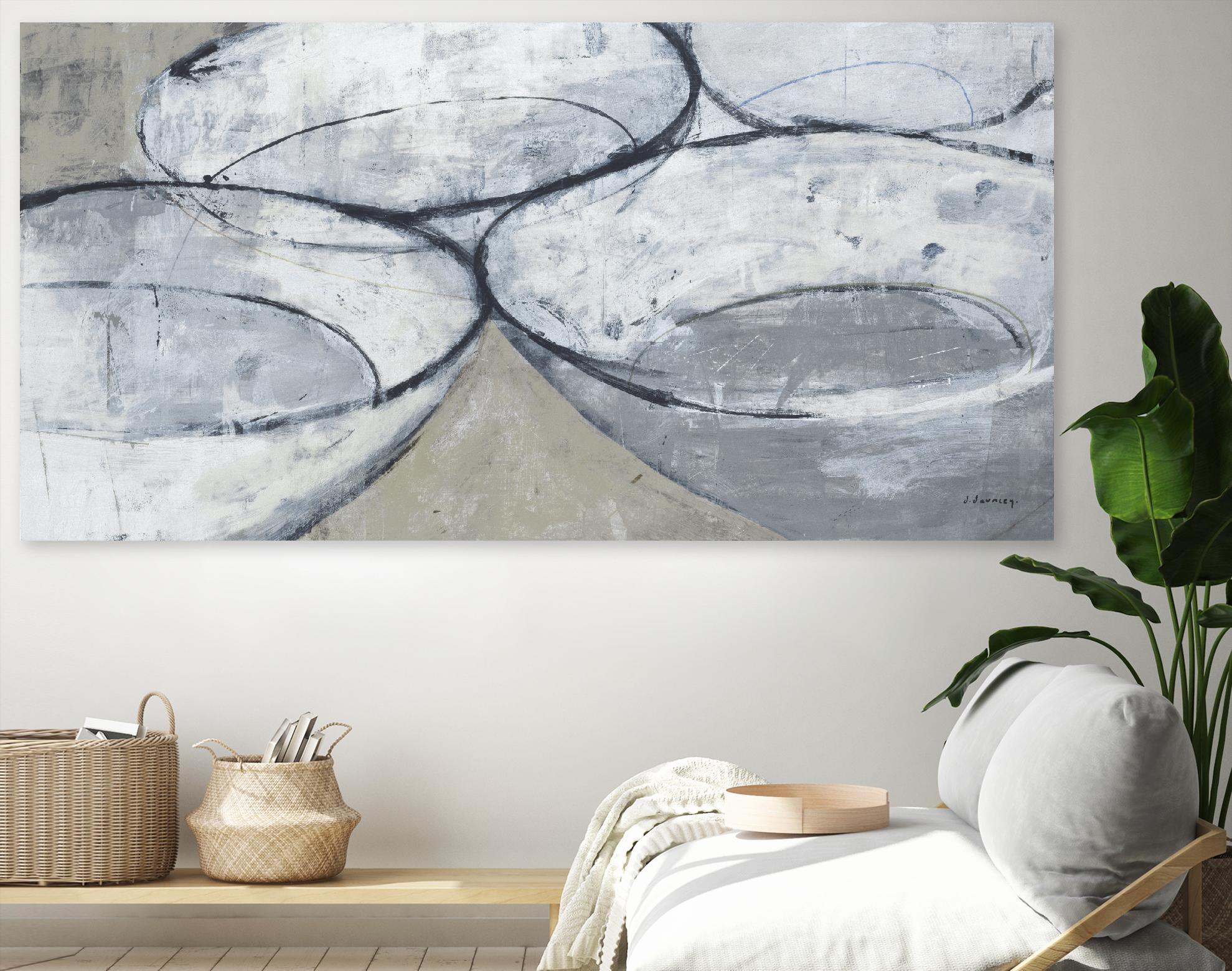 Plaza 1 by David Dauncey on GIANT ART - blue still life