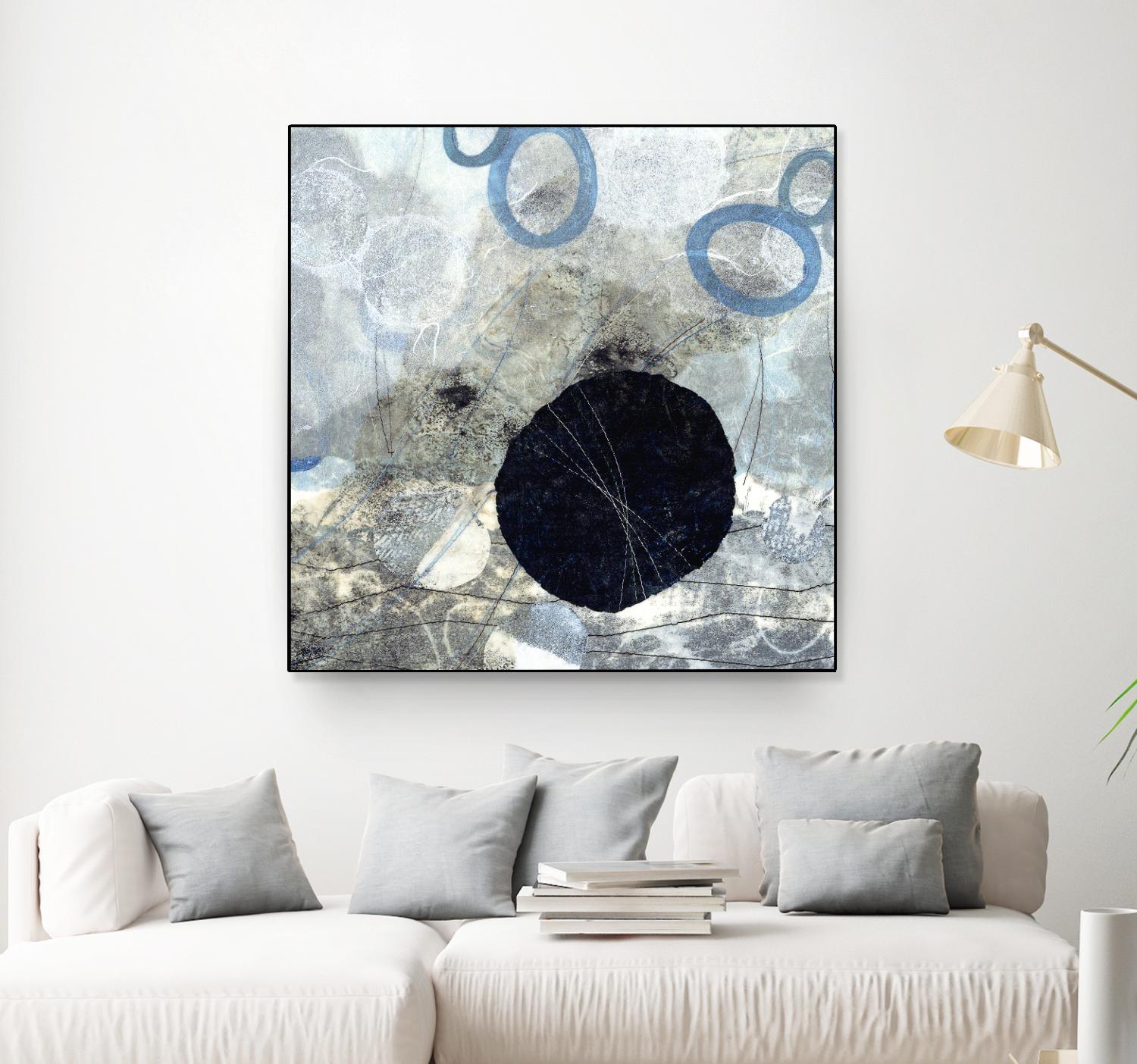 Pathways II: Crash by David Owen Hastings on GIANT ART - blue abstract