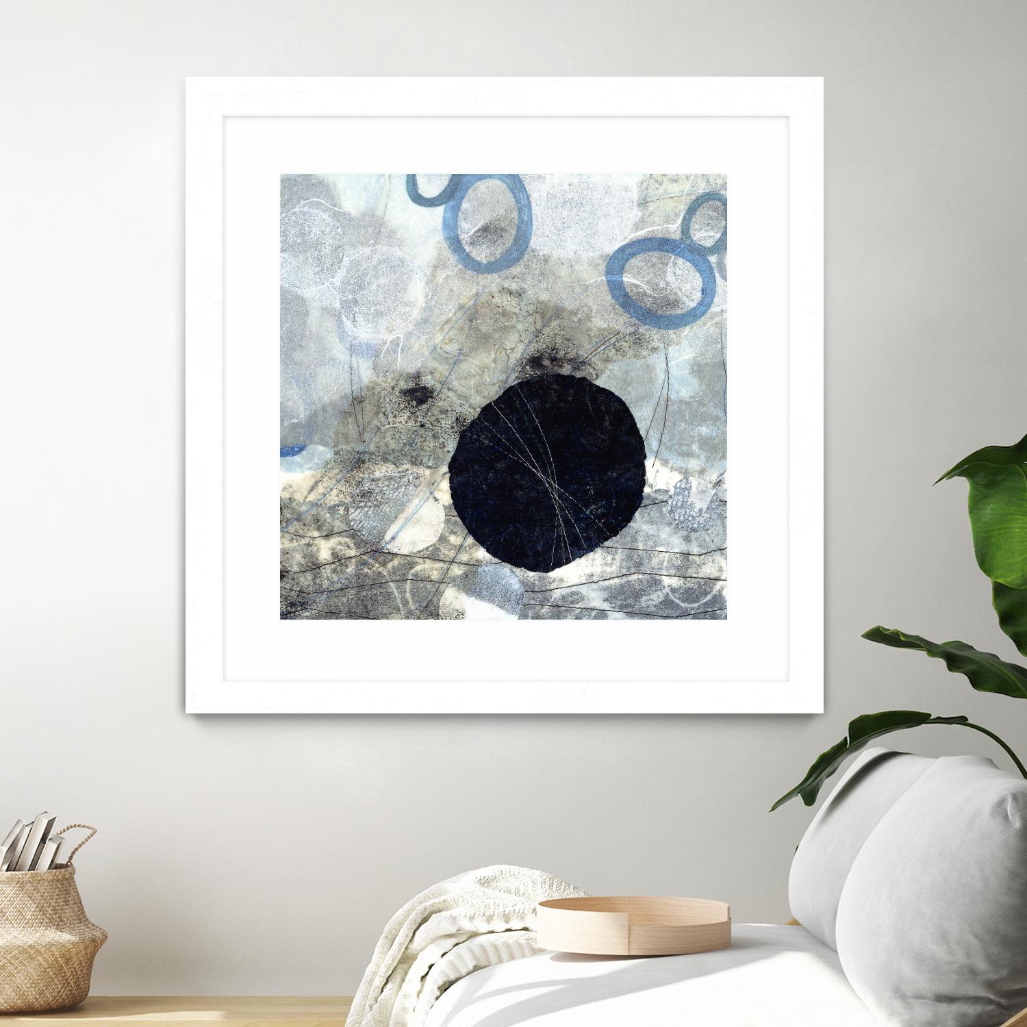 Pathways II: Crash by David Owen Hastings on GIANT ART - blue abstract