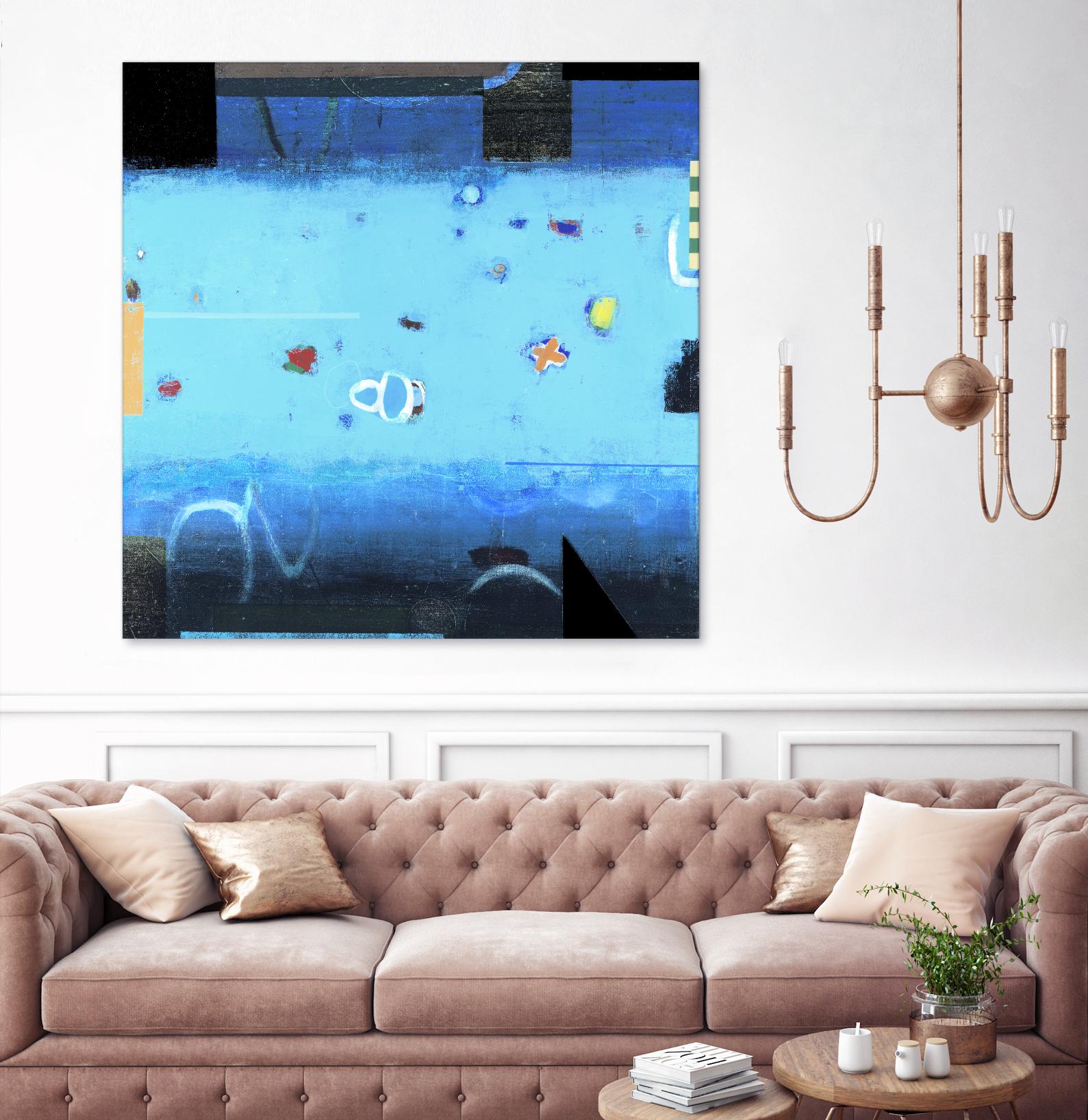 Reflector 1 by David Dauncey on GIANT ART - black abstract