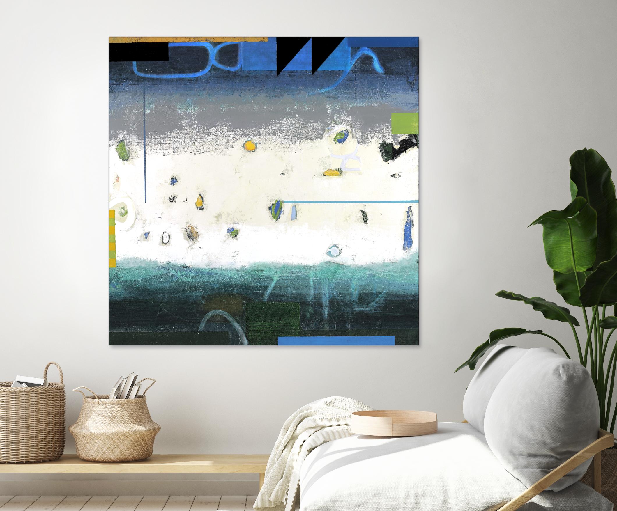 Balm 1 by David Dauncey on GIANT ART - blue abstract