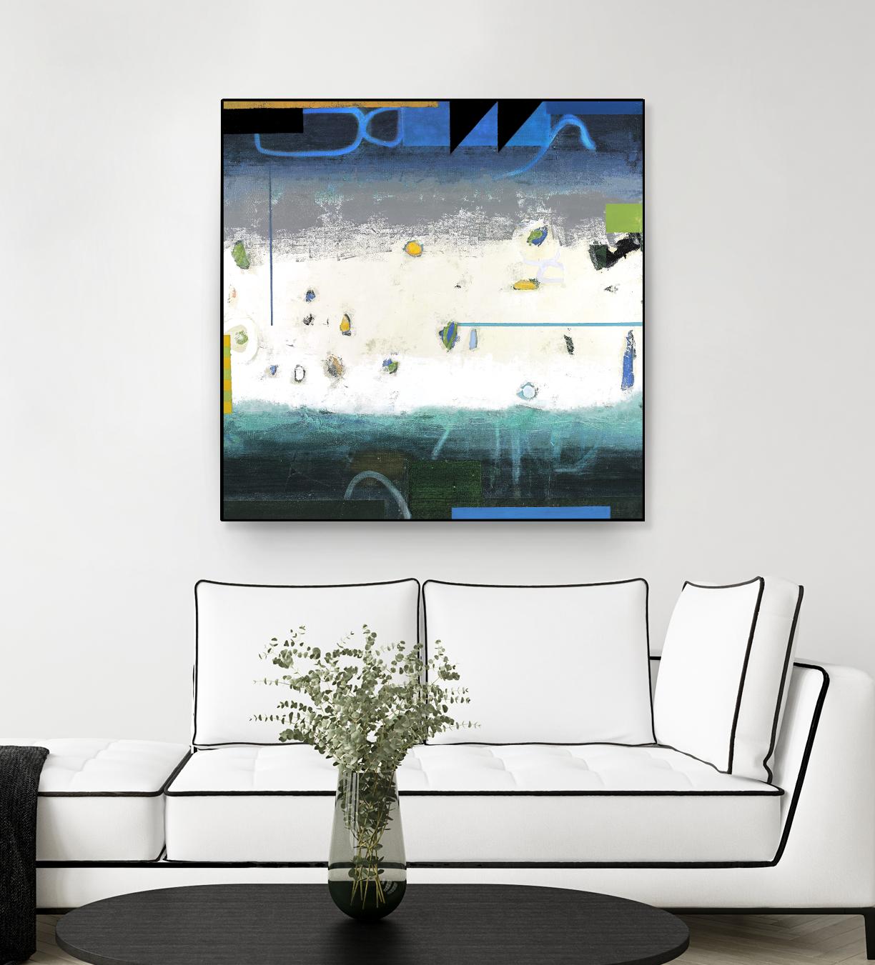 Balm 1 by David Dauncey on GIANT ART - blue abstract