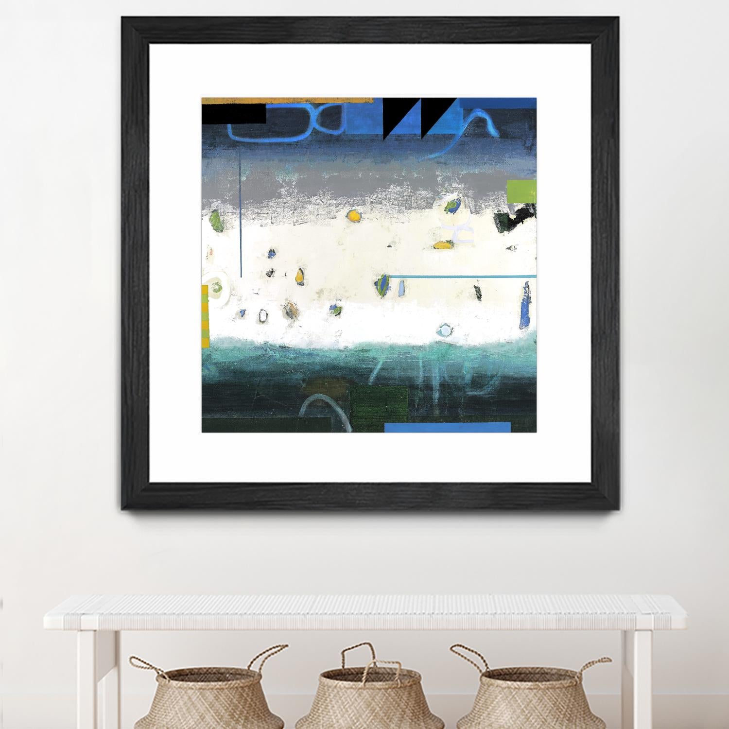 Balm 1 by David Dauncey on GIANT ART - blue abstract