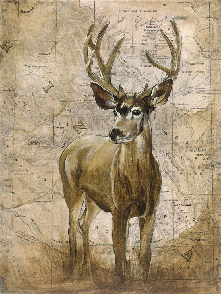 Native Spirit 1 by Elizabeth Hope on GIANT ART - beige animals