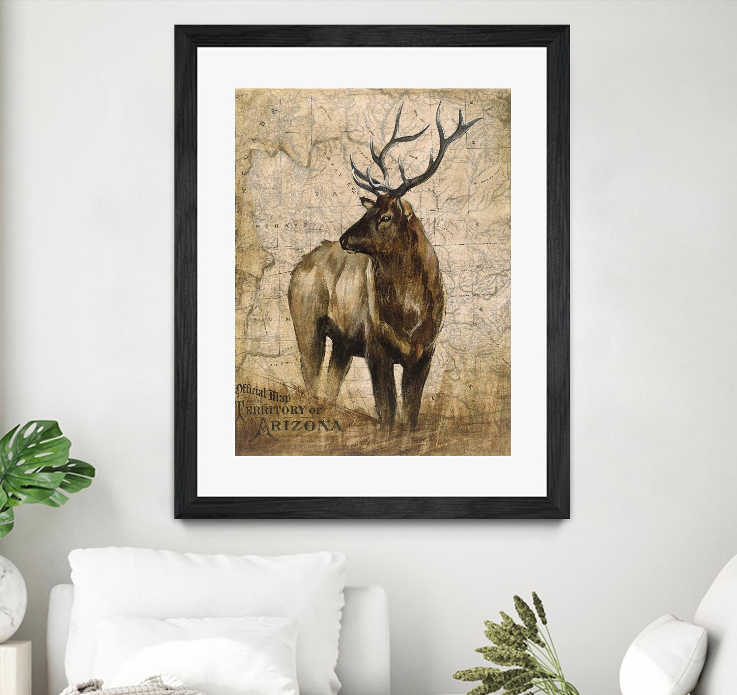 Native Spirit 2 by Elizabeth Hope on GIANT ART - beige animals