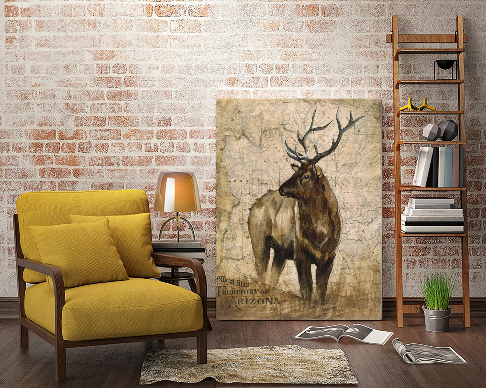 Native Spirit 2 by Elizabeth Hope on GIANT ART - beige animals