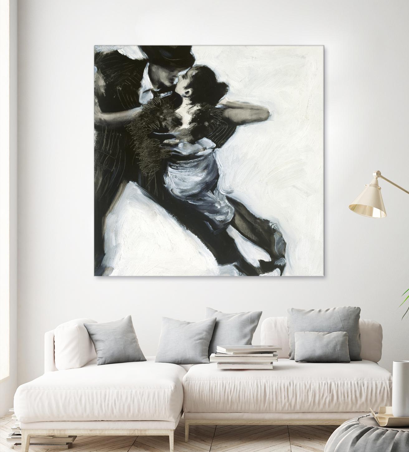 The Embrace by Marysa Burr on GIANT ART - black music - dance