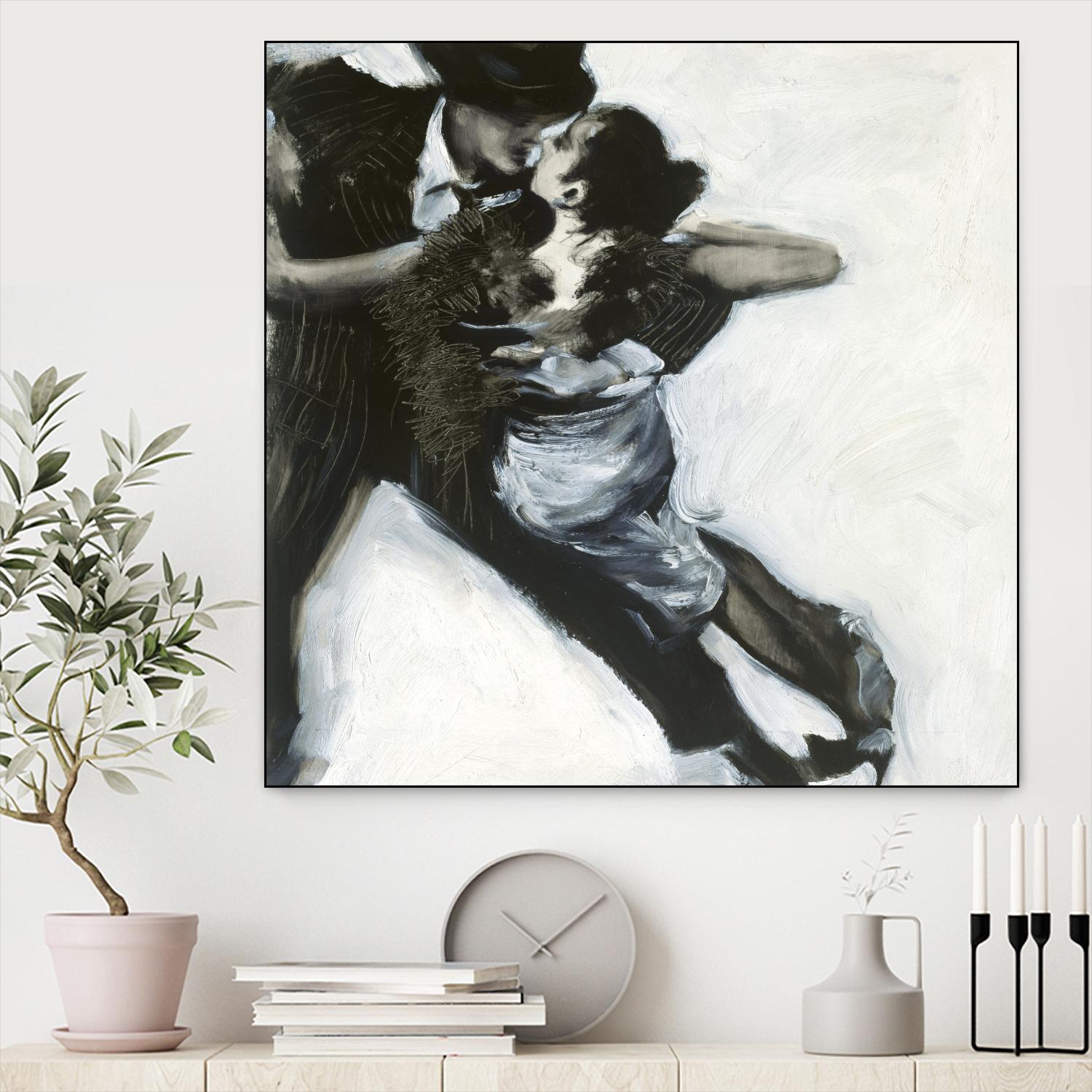 The Embrace by Marysa Burr on GIANT ART - black music - dance