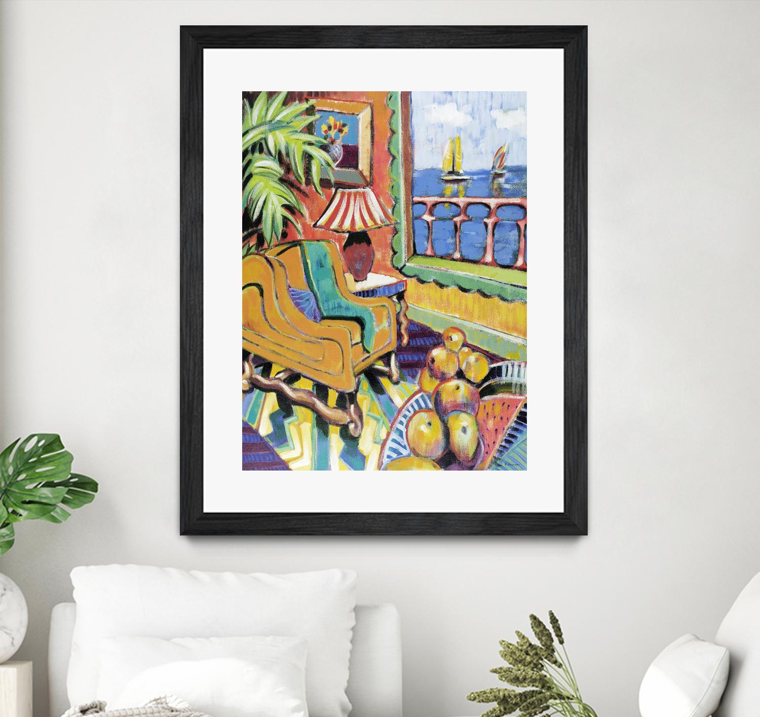 Bayview 1 by David Dauncey on GIANT ART - yellow contemporary