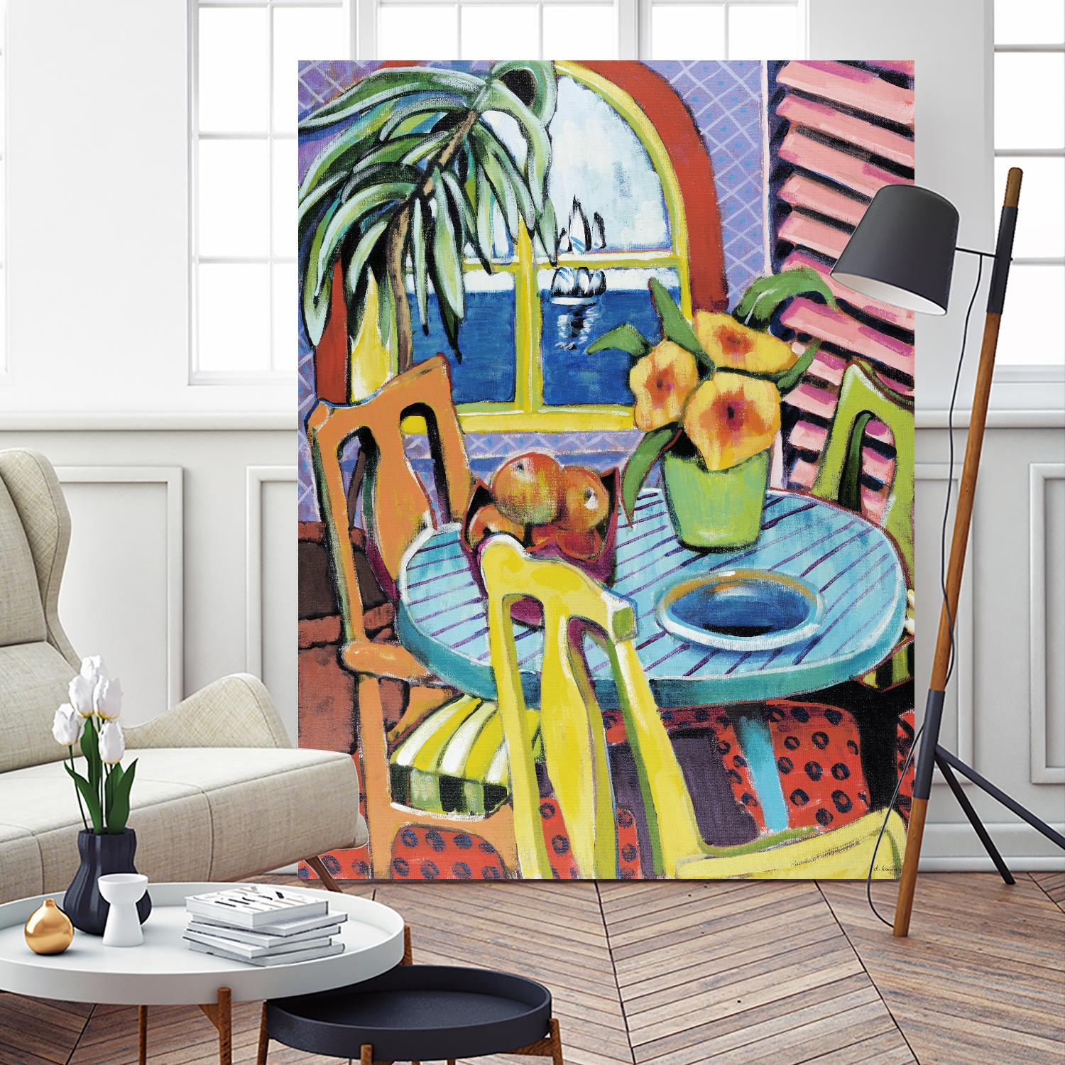 Bayview 2 by David Dauncey on GIANT ART - yellow contemporary