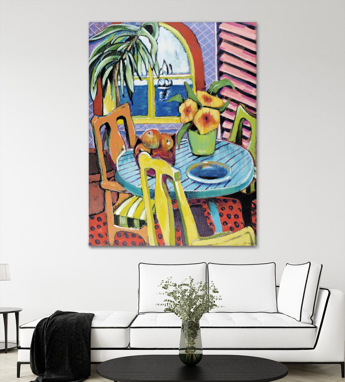 Bayview 2 by David Dauncey on GIANT ART - yellow contemporary