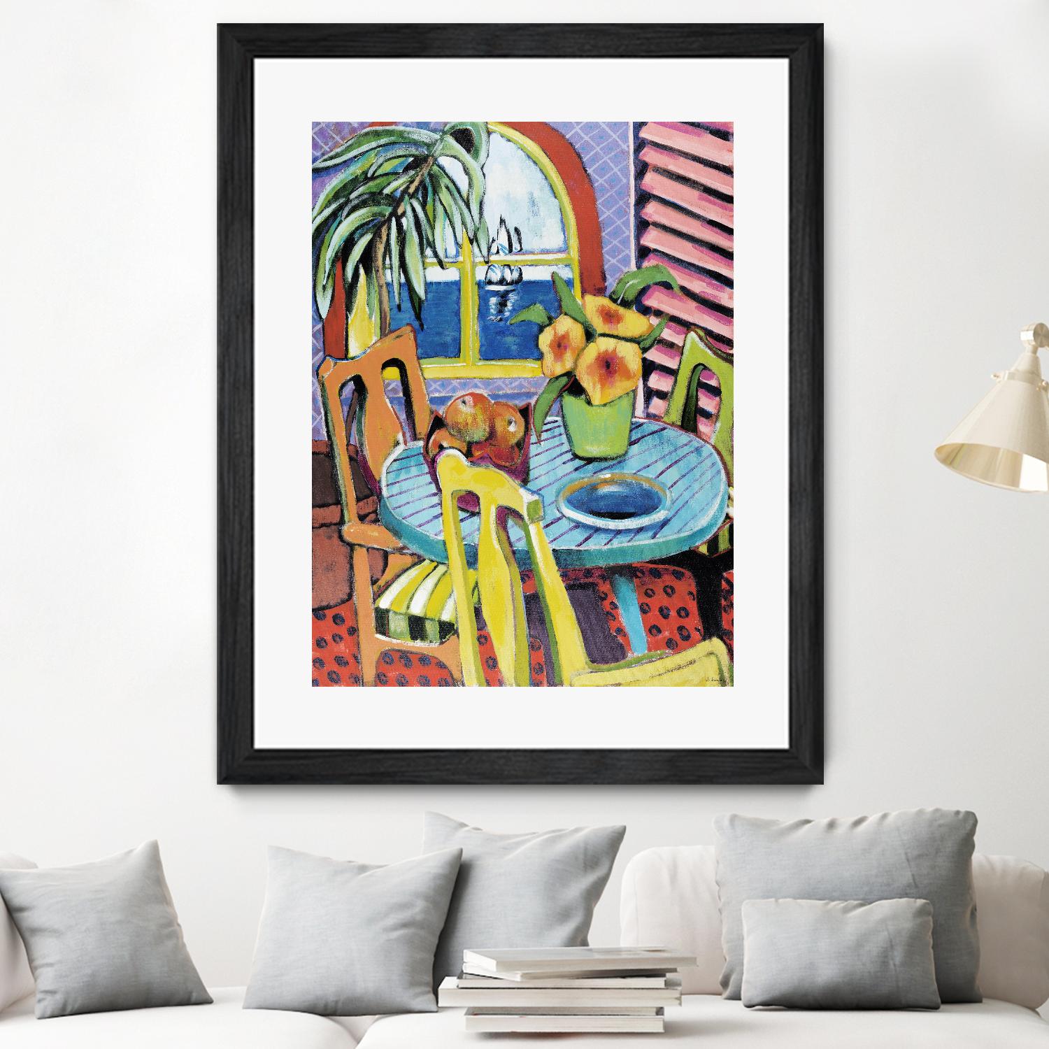 Bayview 2 by David Dauncey on GIANT ART - yellow contemporary