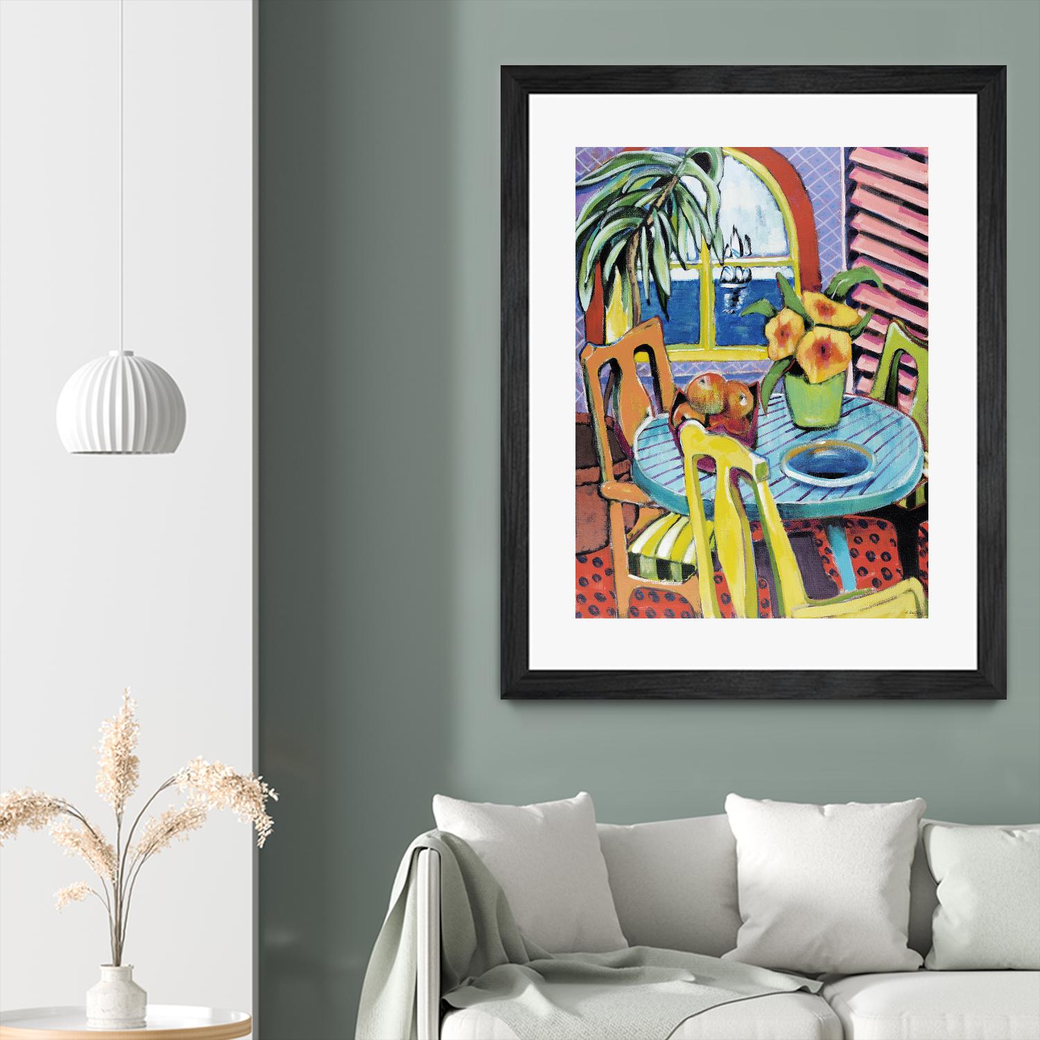 Bayview 2 by David Dauncey on GIANT ART - yellow contemporary