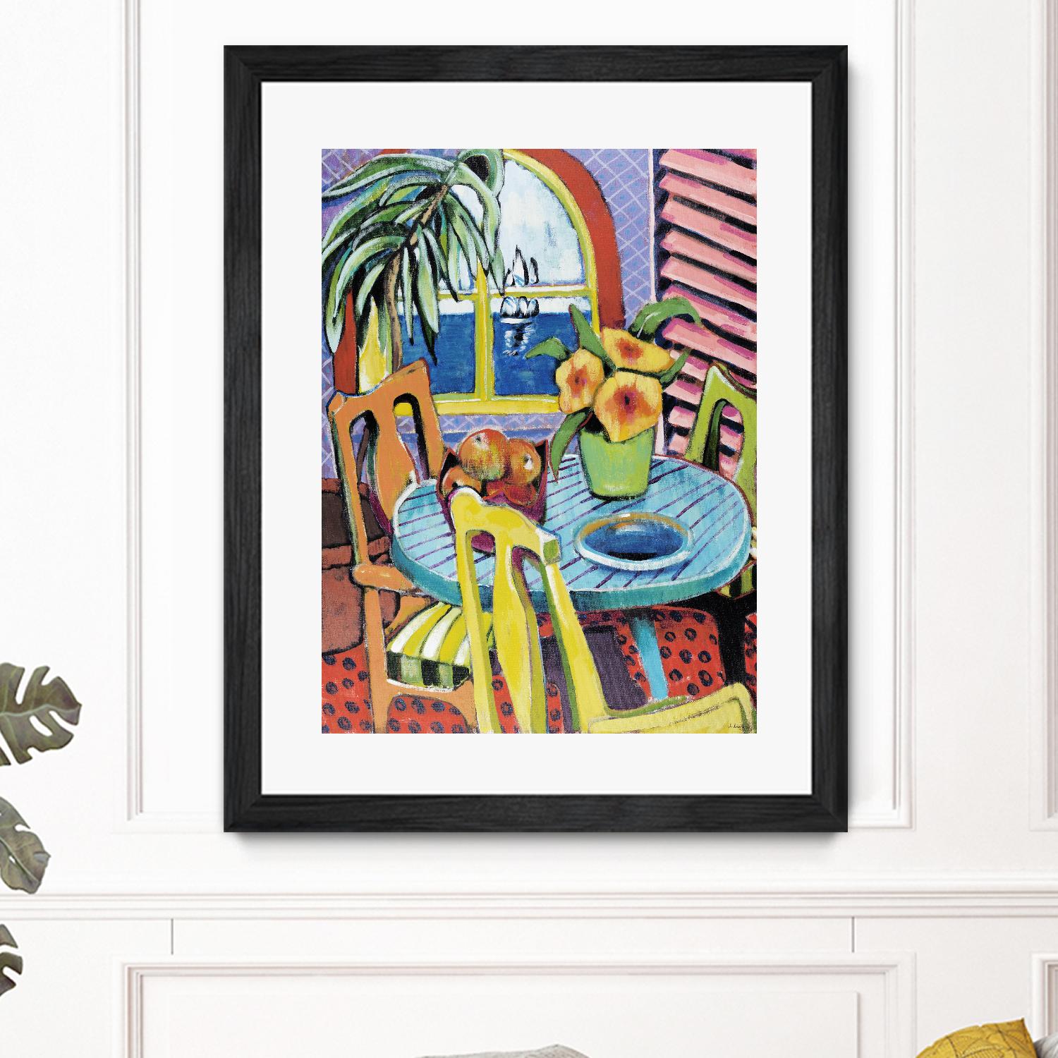 Bayview 2 by David Dauncey on GIANT ART - yellow contemporary