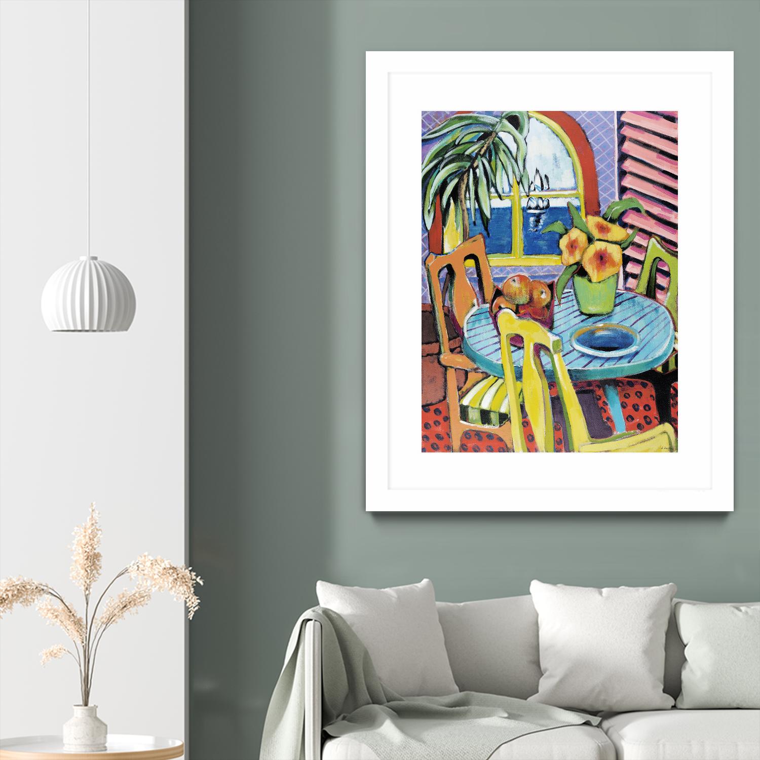 Bayview 2 by David Dauncey on GIANT ART - yellow contemporary