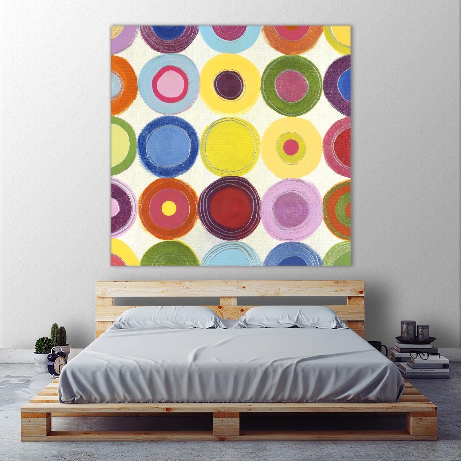 Life is a Beach 1 by Mary Calkins on GIANT ART - red abstract