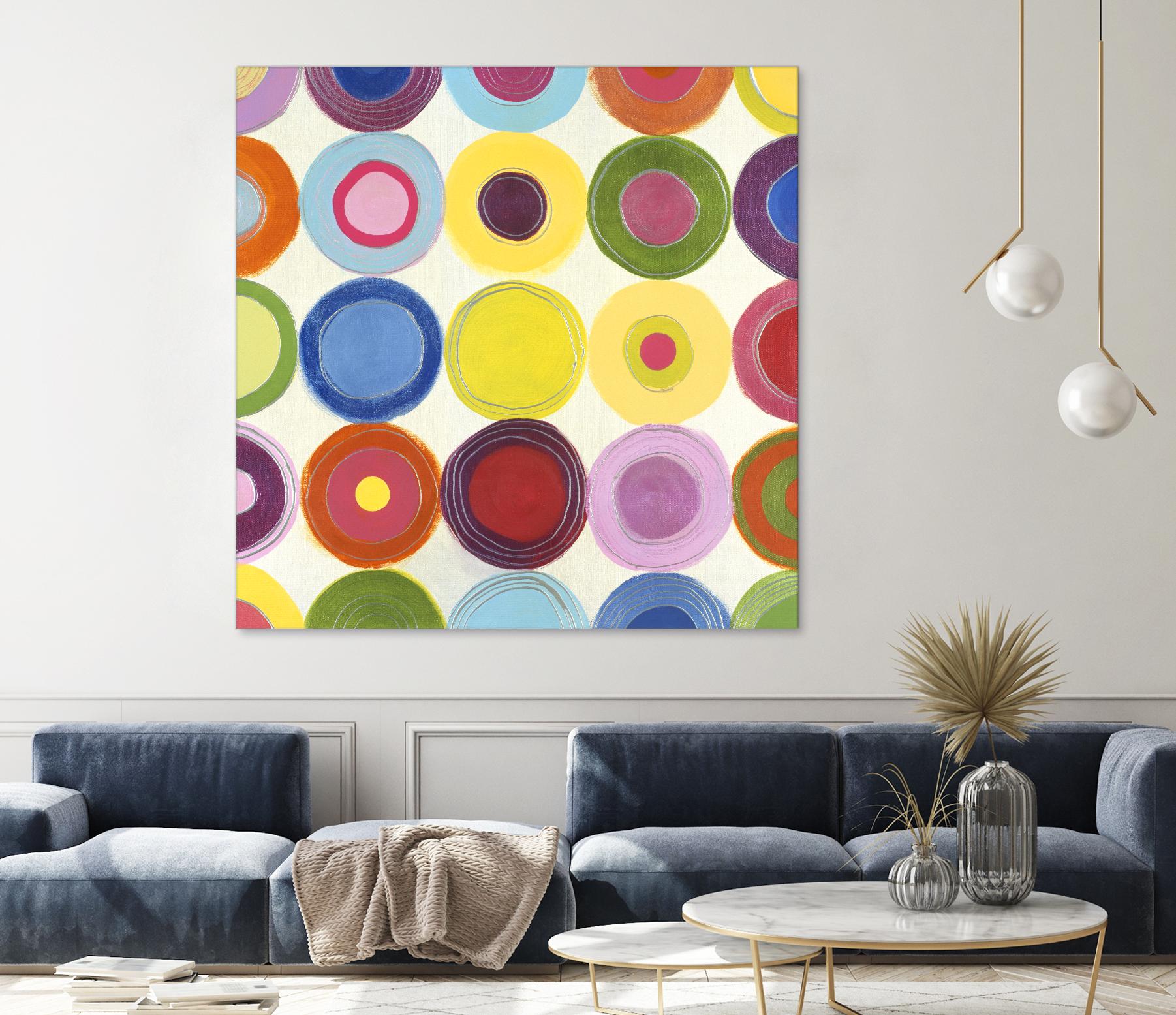 Life is a Beach 1 by Mary Calkins on GIANT ART - red abstract