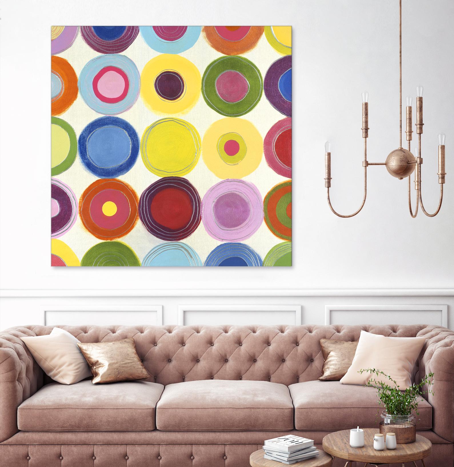 Life is a Beach 1 by Mary Calkins on GIANT ART - red abstract