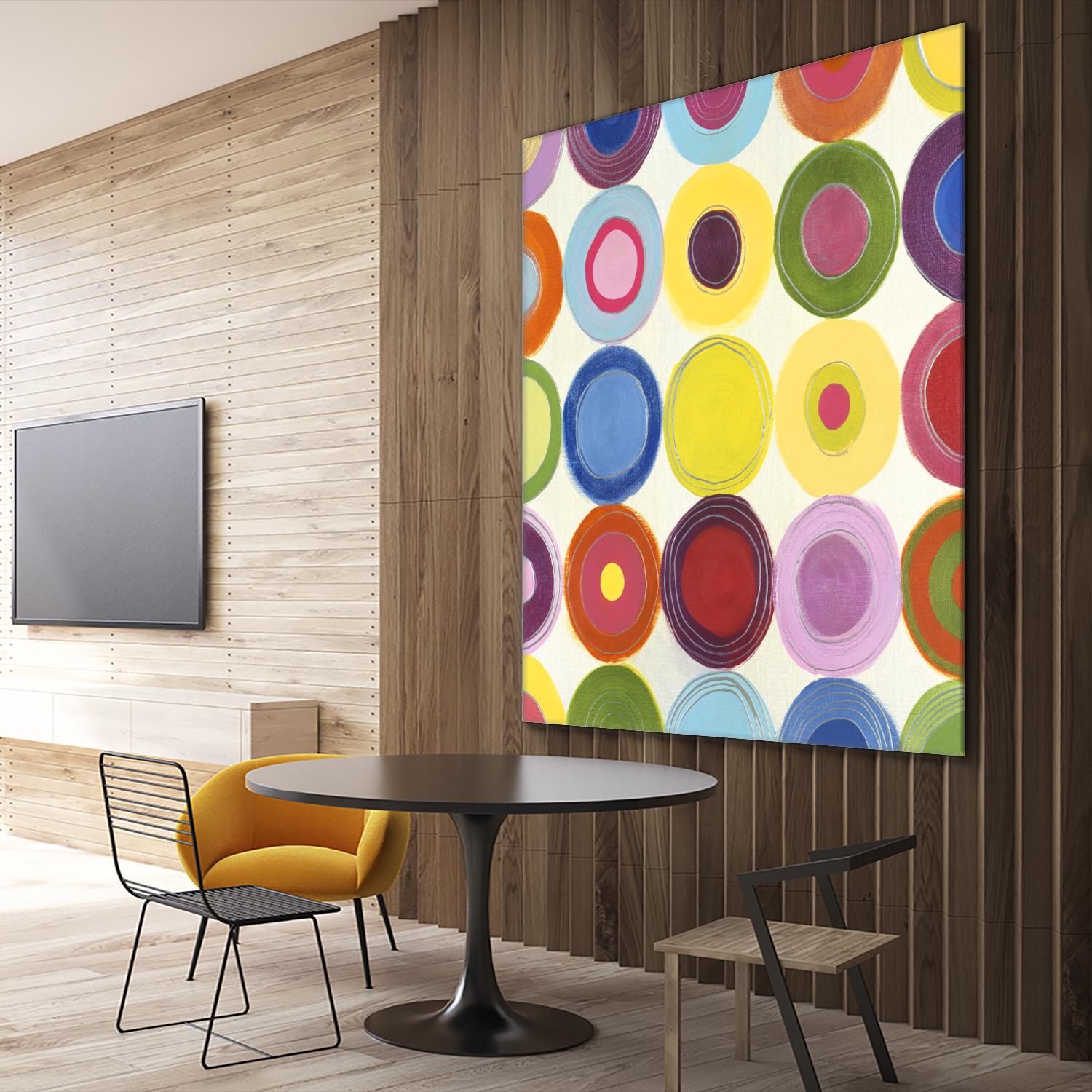 Life is a Beach 1 by Mary Calkins on GIANT ART - red abstract