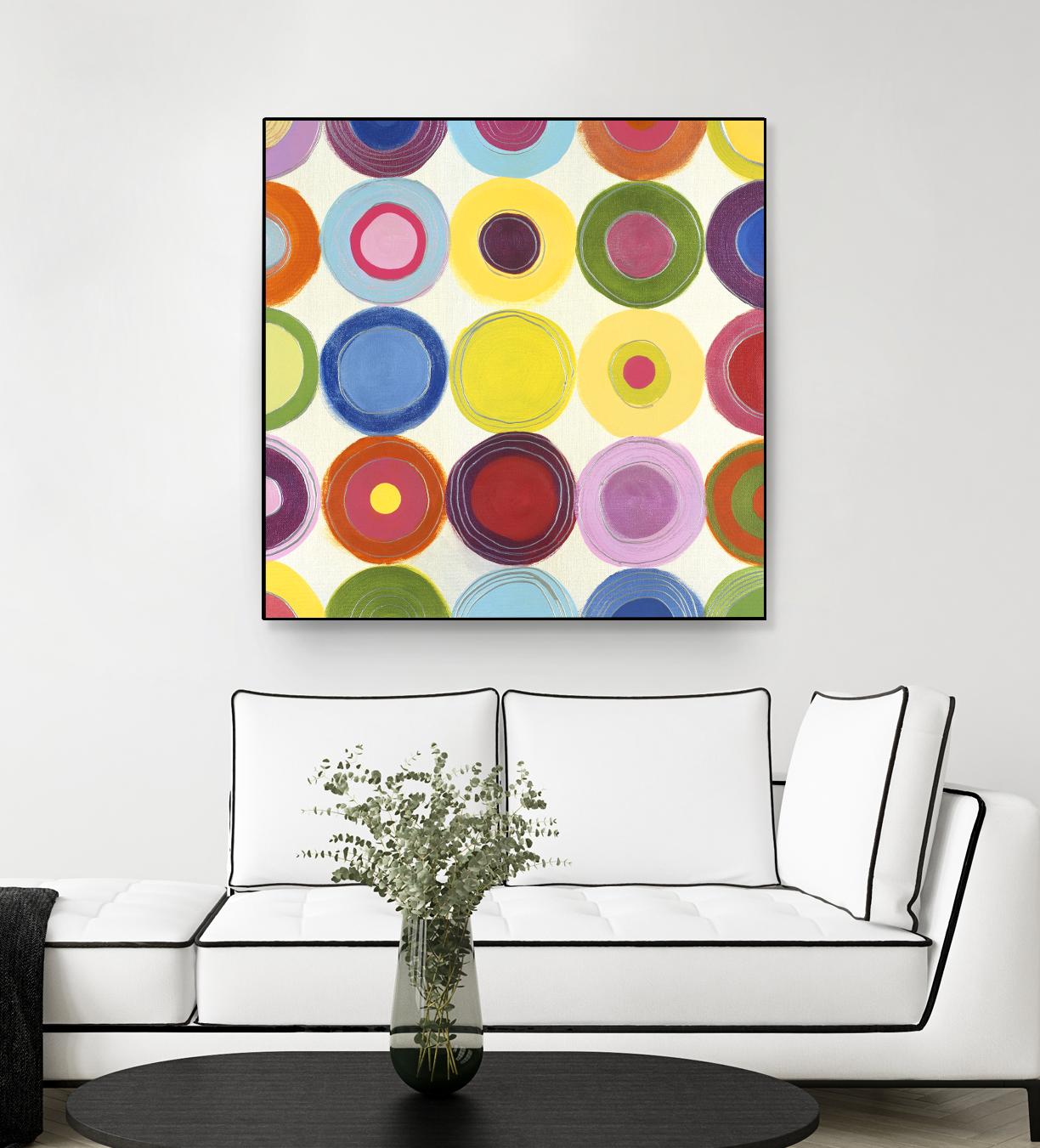 Life is a Beach 1 by Mary Calkins on GIANT ART - red abstract