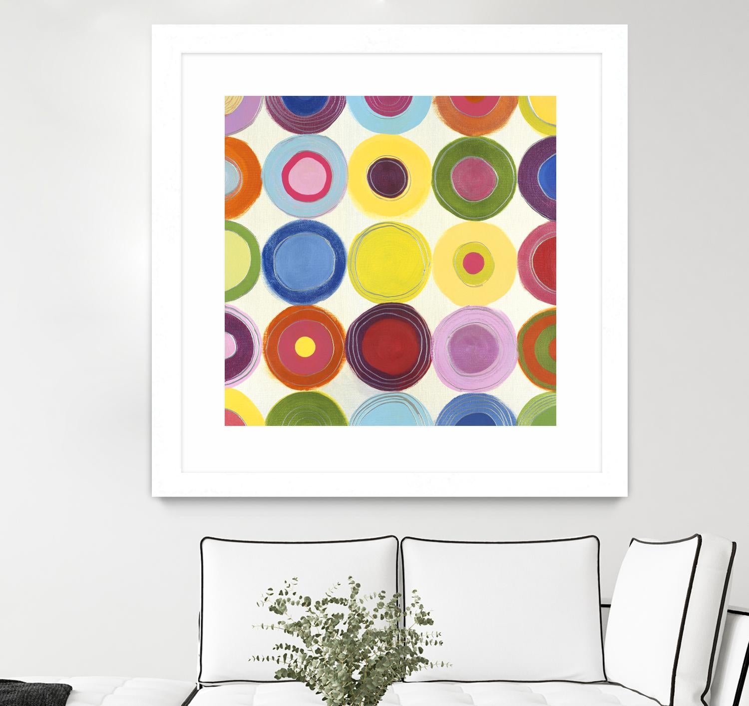 Life is a Beach 1 by Mary Calkins on GIANT ART - red abstract