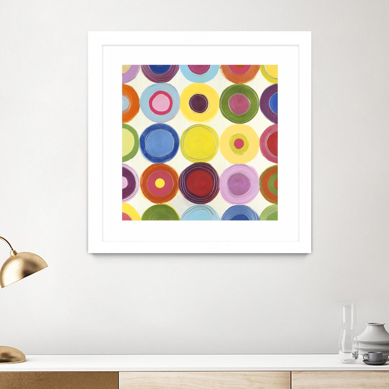 Life is a Beach 1 by Mary Calkins on GIANT ART - red abstract