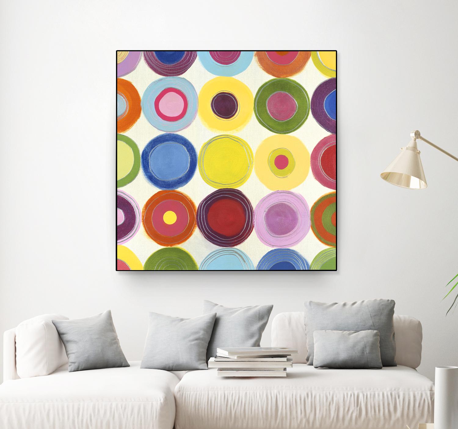 Life is a Beach 1 by Mary Calkins on GIANT ART - red abstract