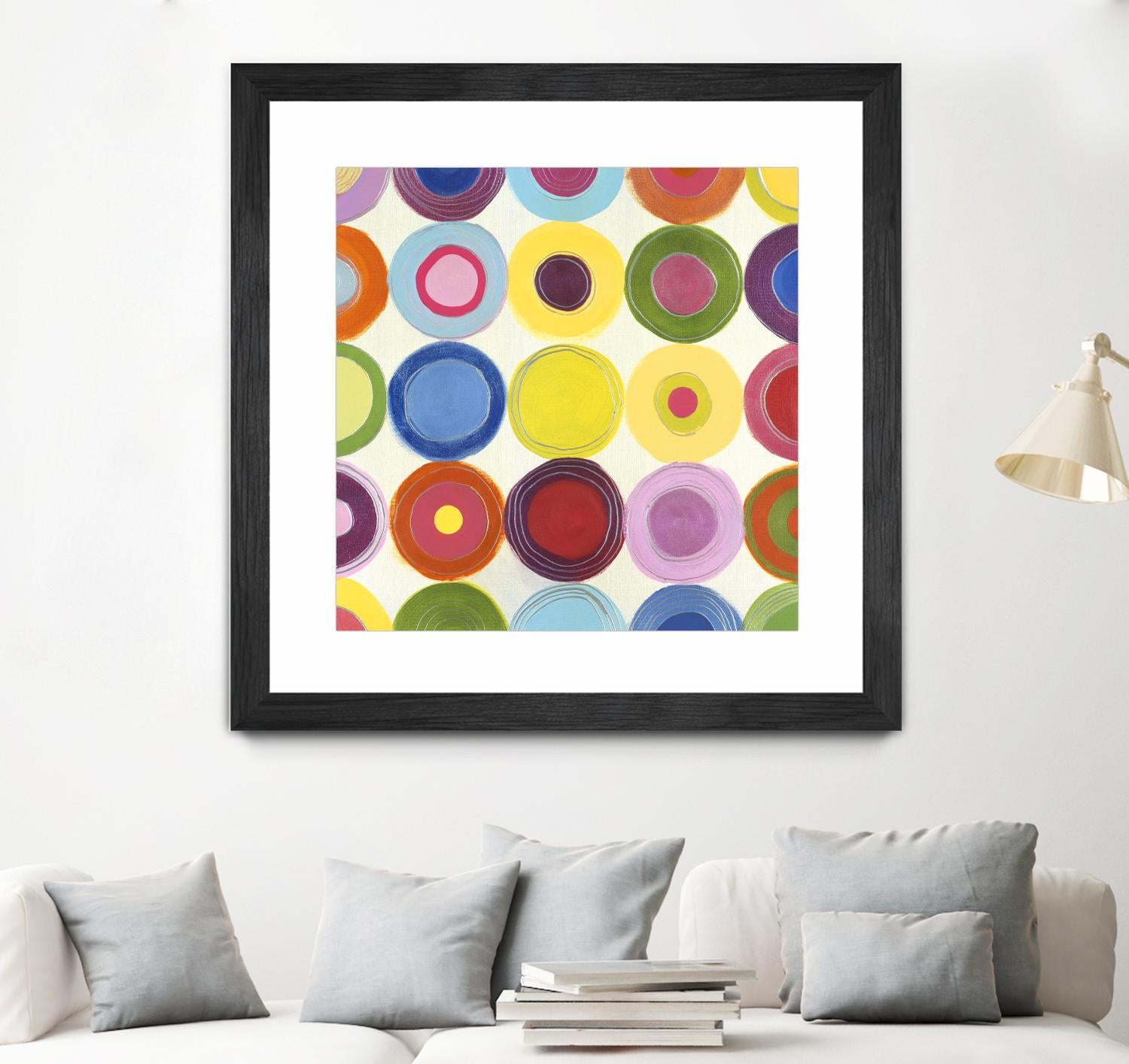 Life is a Beach 1 by Mary Calkins on GIANT ART - red abstract