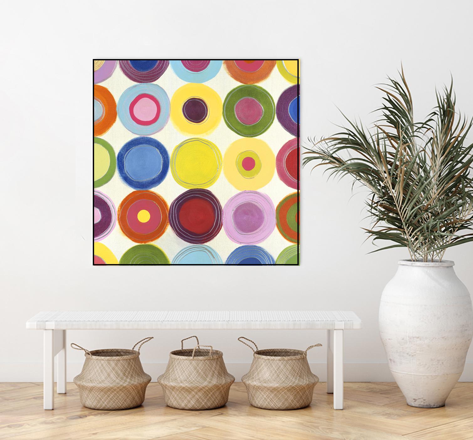 Life is a Beach 1 by Mary Calkins on GIANT ART - red abstract