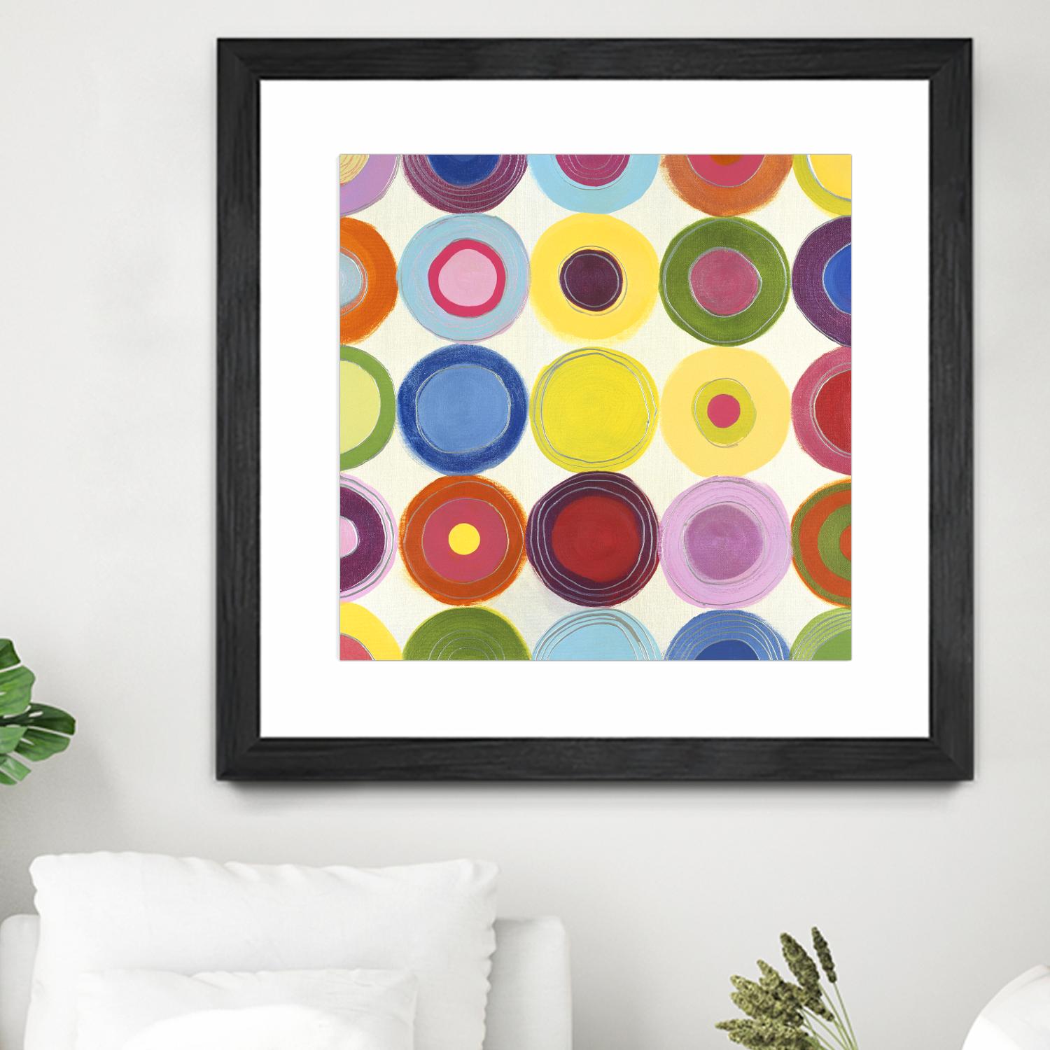 Life is a Beach 1 by Mary Calkins on GIANT ART - red abstract