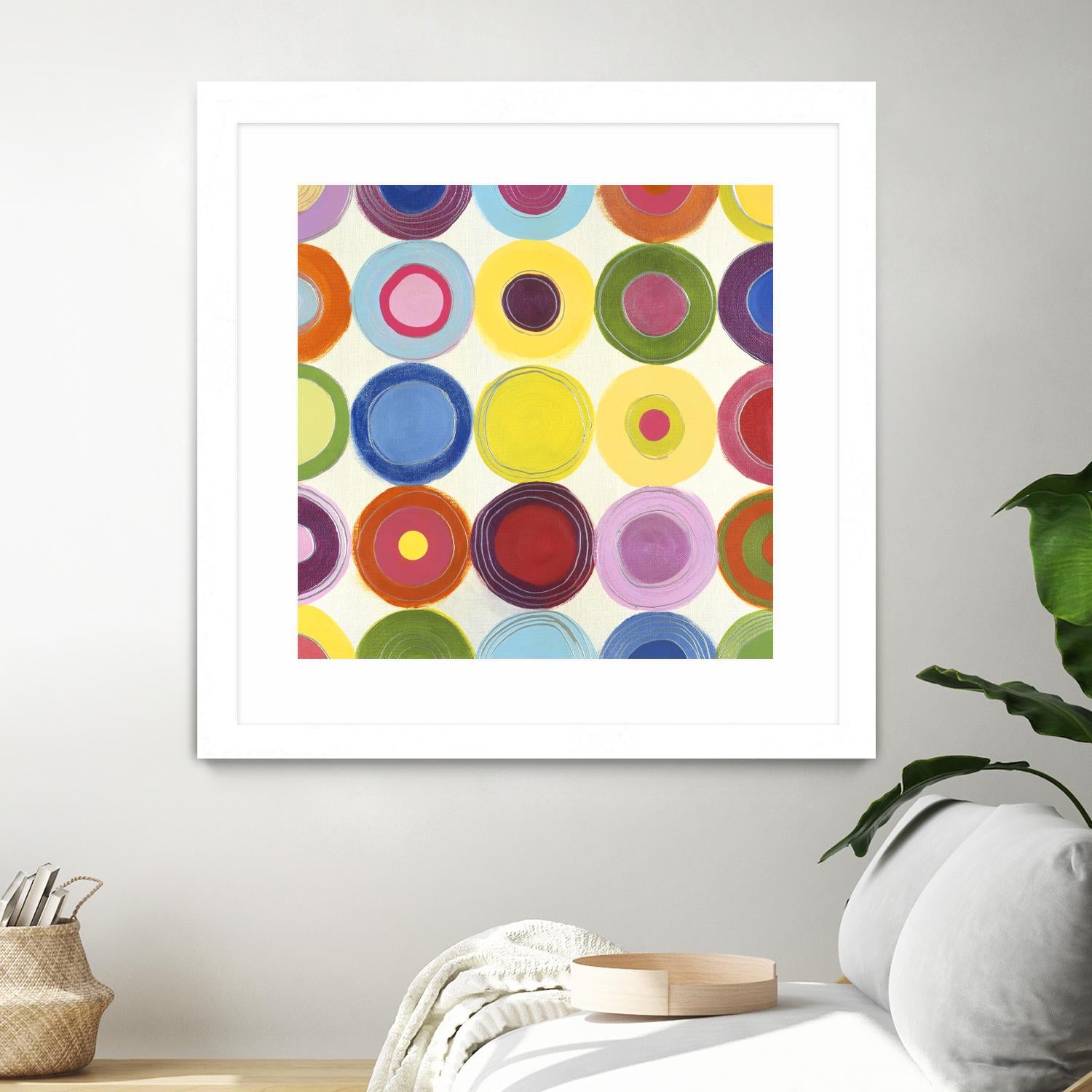 Life is a Beach 1 by Mary Calkins on GIANT ART - red abstract