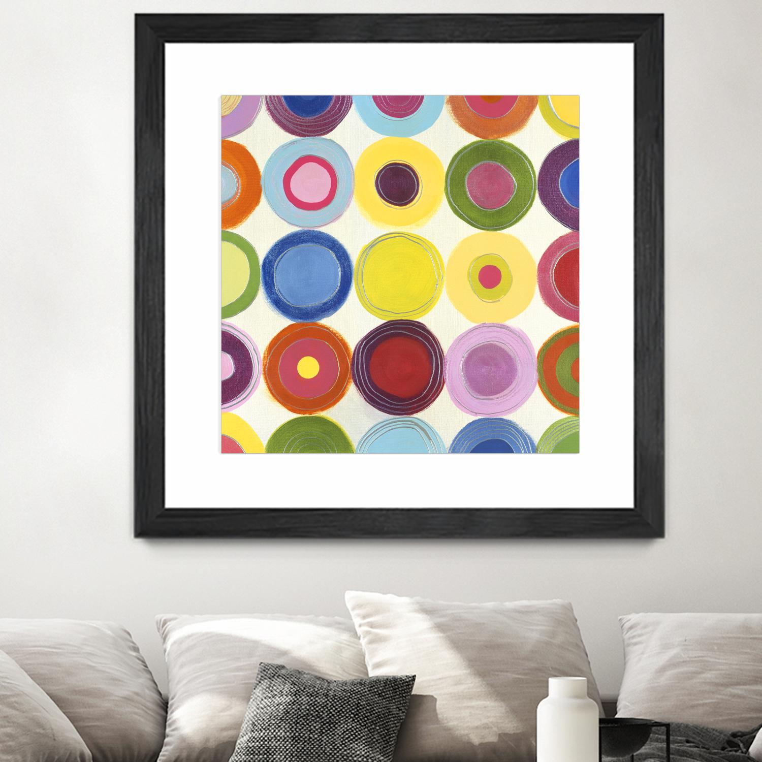 Life is a Beach 1 by Mary Calkins on GIANT ART - red abstract