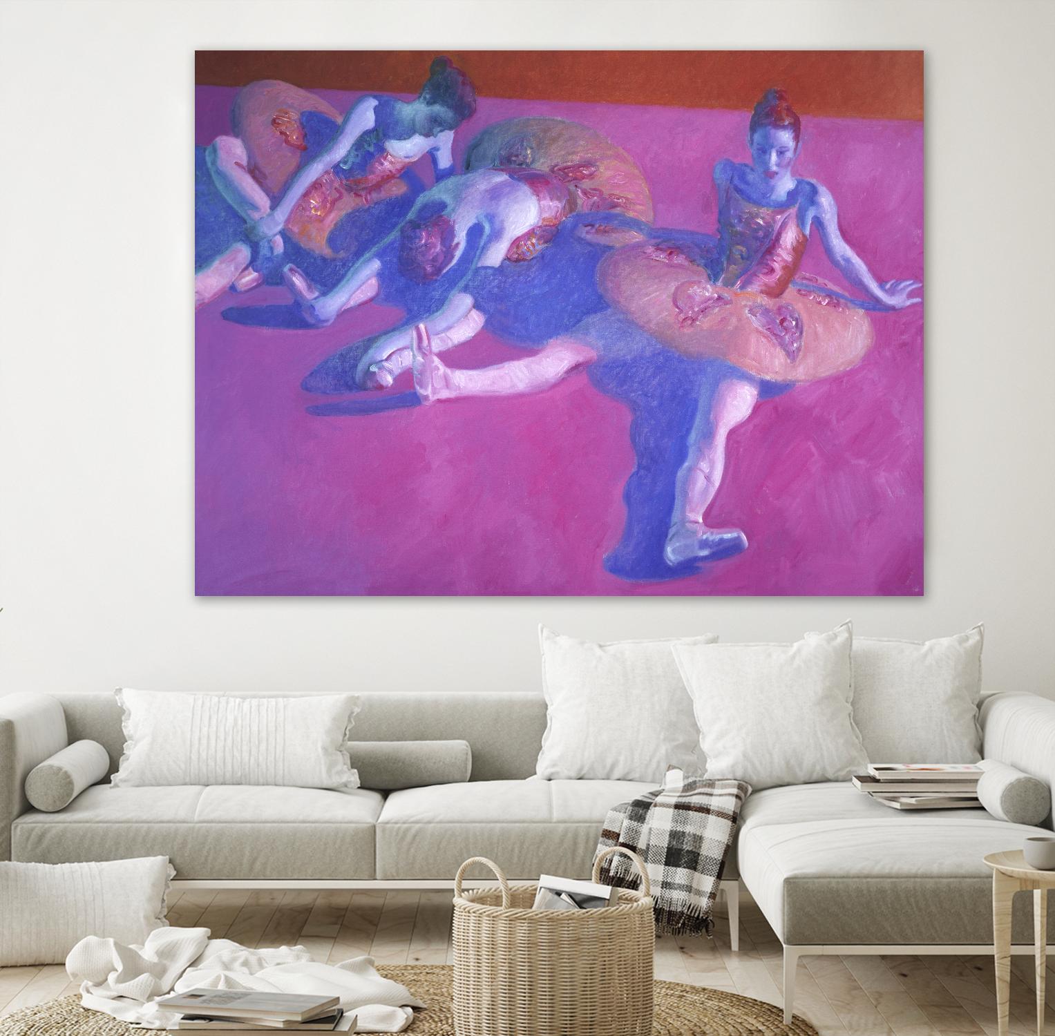 Resting by John Asaro on GIANT ART - purple music - dance