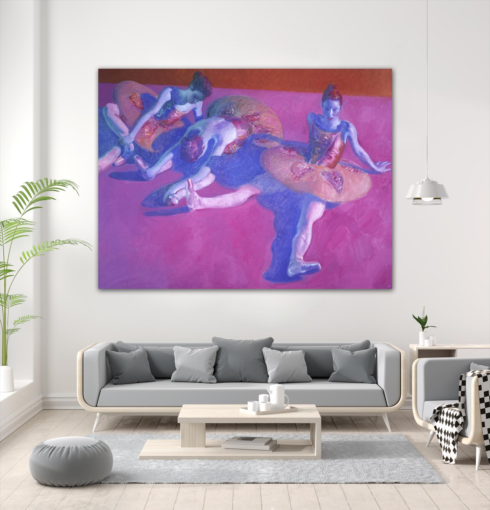 Resting by John Asaro on GIANT ART - purple music - dance