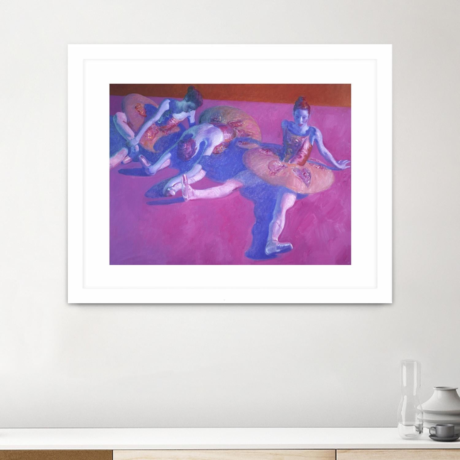 Resting by John Asaro on GIANT ART - purple music - dance