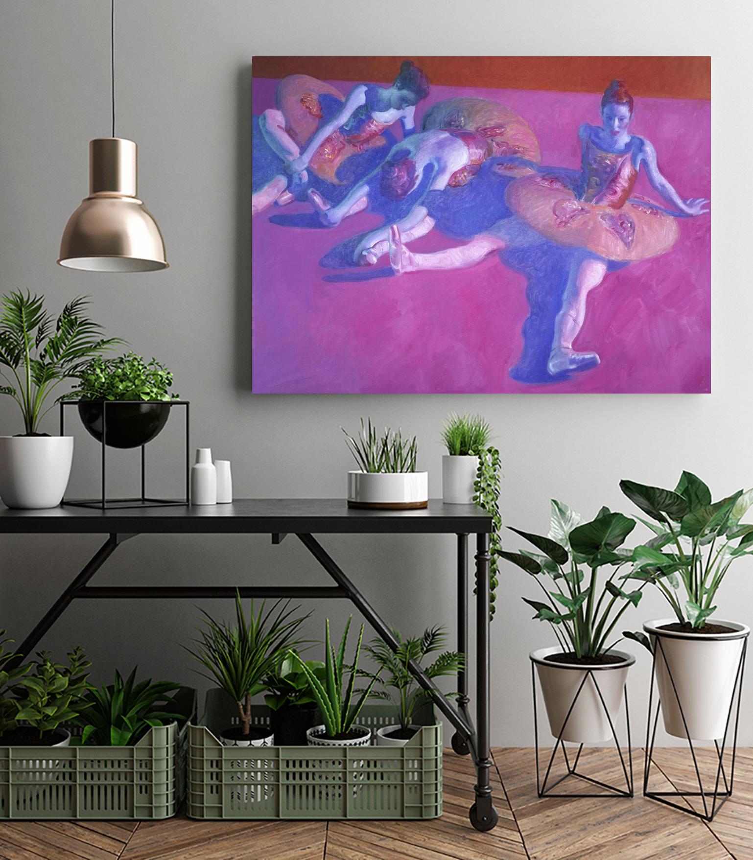 Resting by John Asaro on GIANT ART - purple music - dance