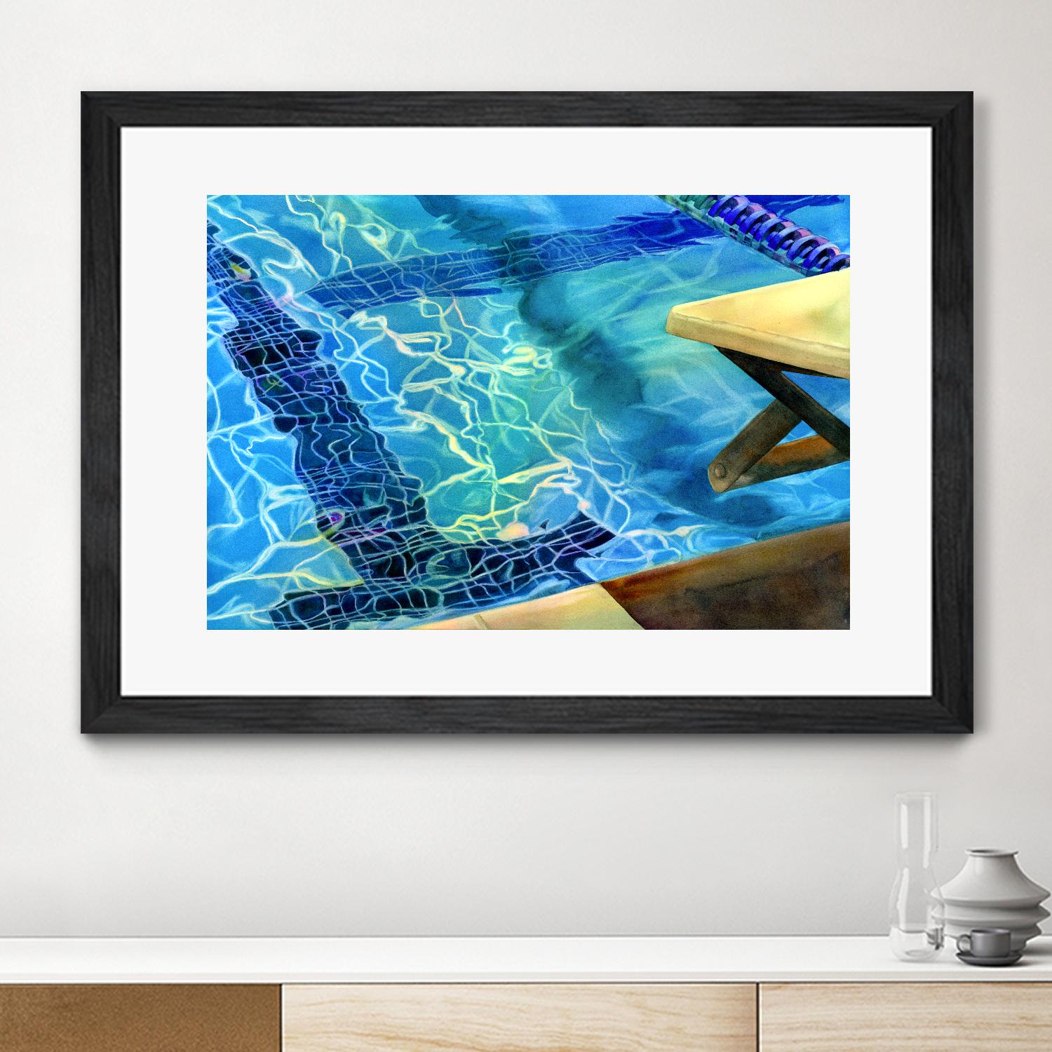 Between the Lanes by Terri Hill on GIANT ART - beige leisure