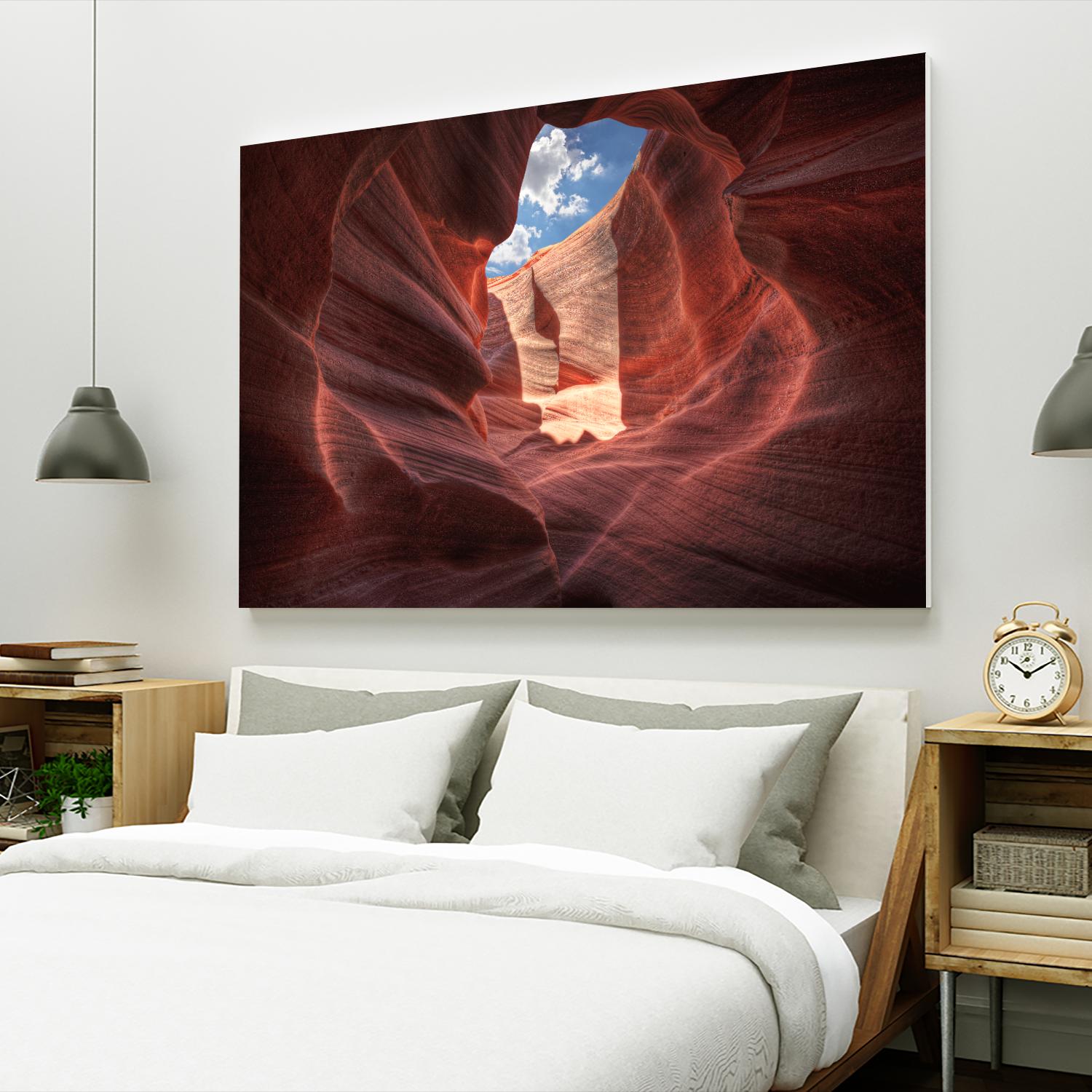 Antelope Canyon by Jamie Cook on GIANT ART - brown landscape