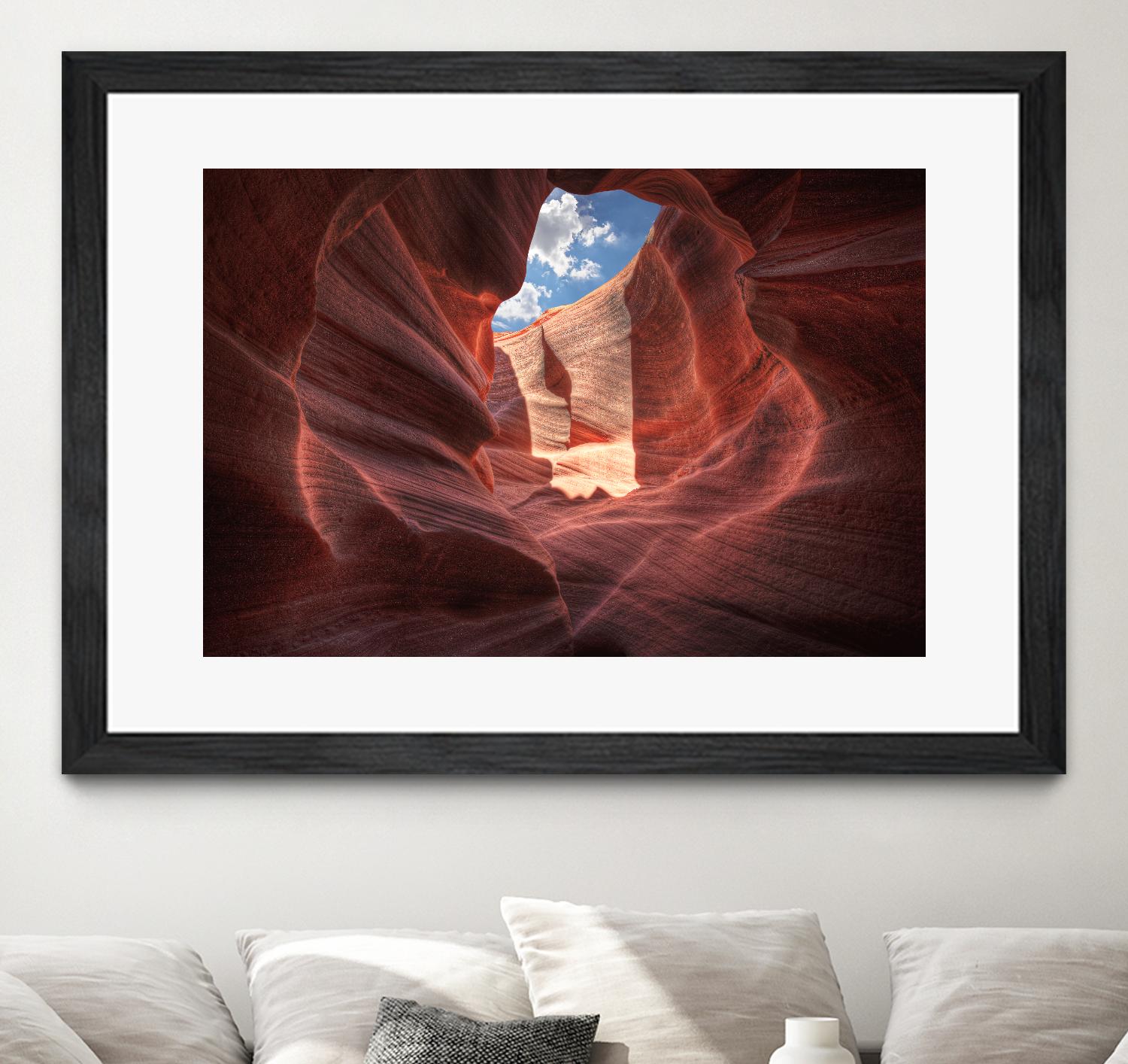 Antelope Canyon by Jamie Cook on GIANT ART - brown landscape