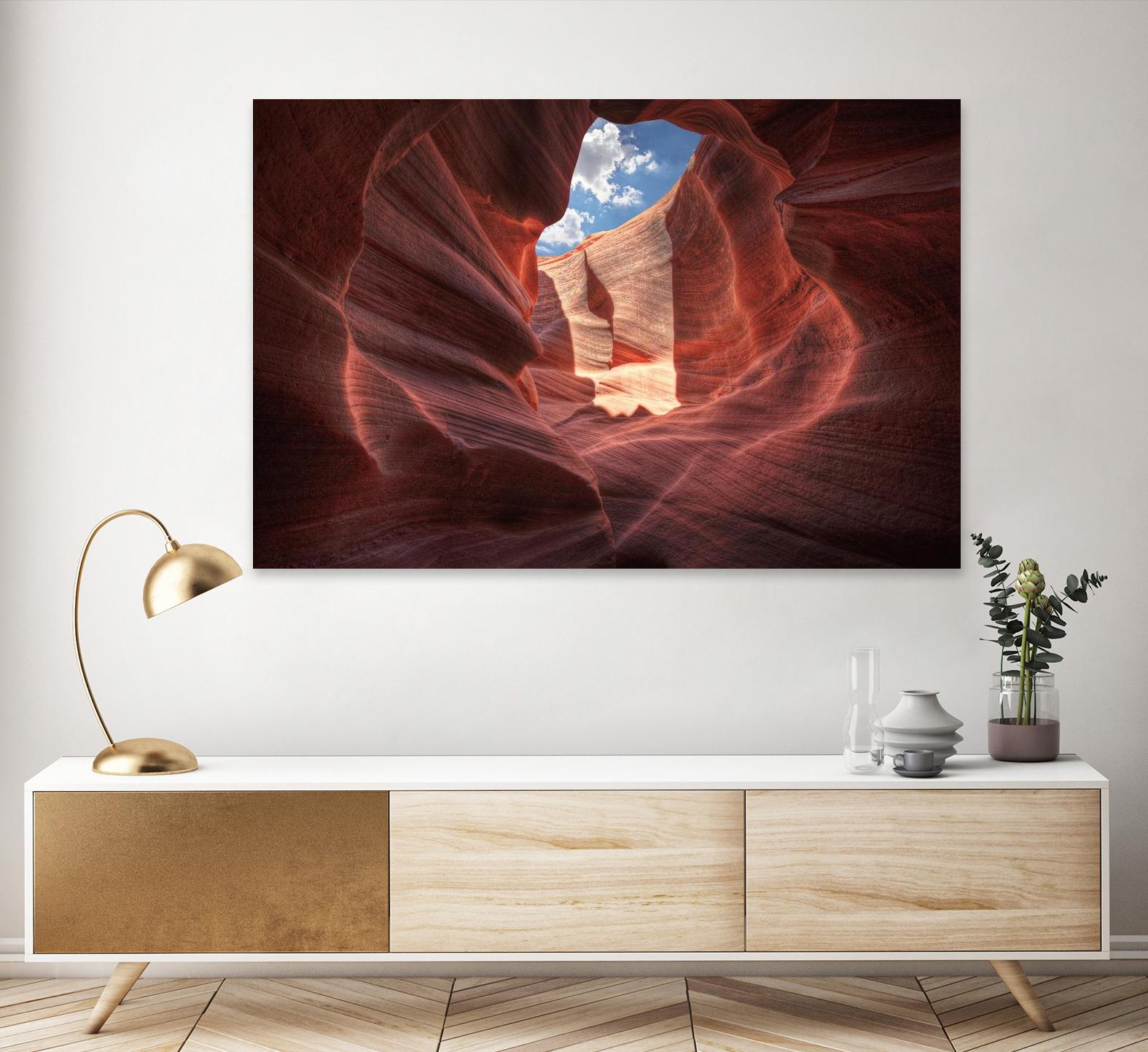 Antelope Canyon by Jamie Cook on GIANT ART - brown landscape