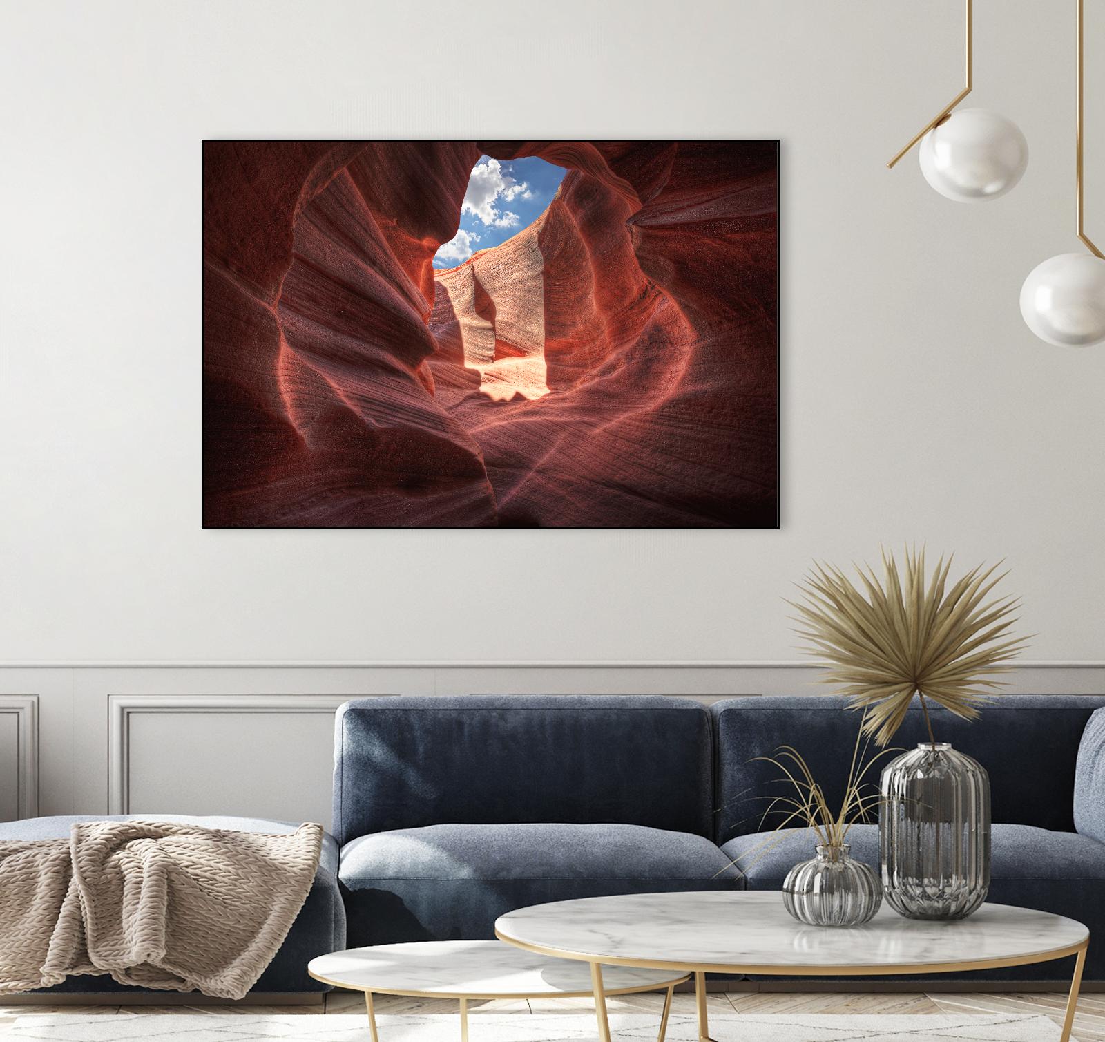 Antelope Canyon by Jamie Cook on GIANT ART - brown landscape