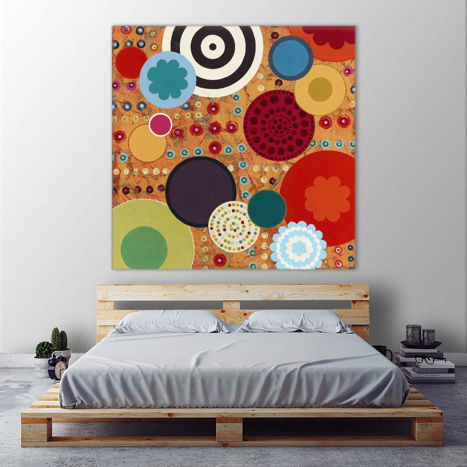 Fiesta 2 by Lisa Kesler on GIANT ART - red contemporary