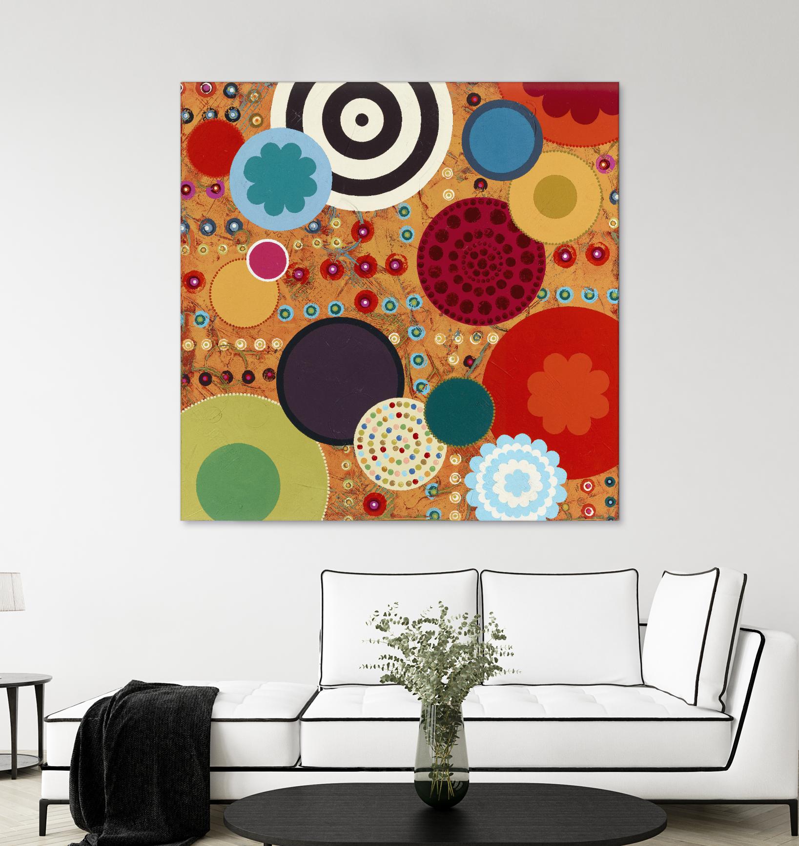 Fiesta 2 by Lisa Kesler on GIANT ART - red contemporary