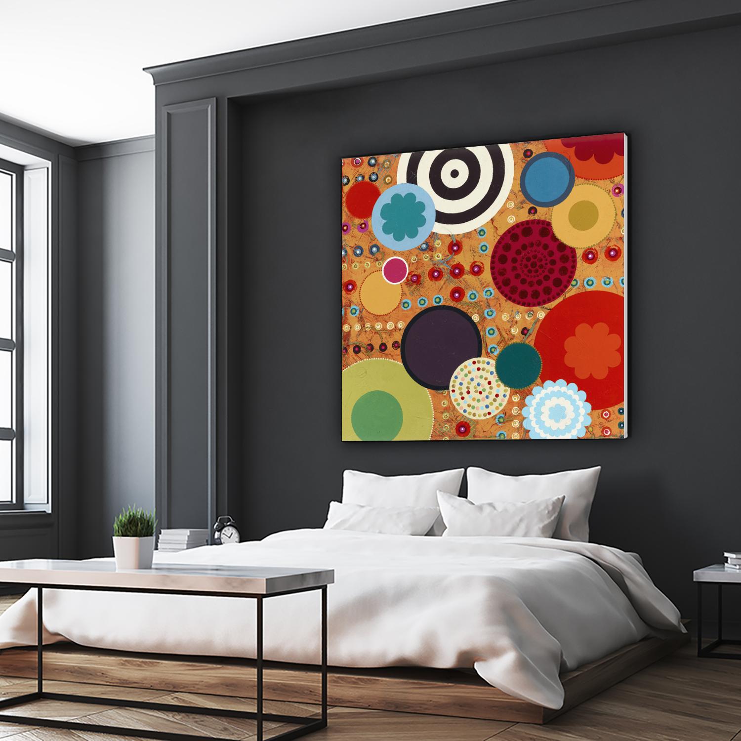 Fiesta 2 by Lisa Kesler on GIANT ART - red contemporary