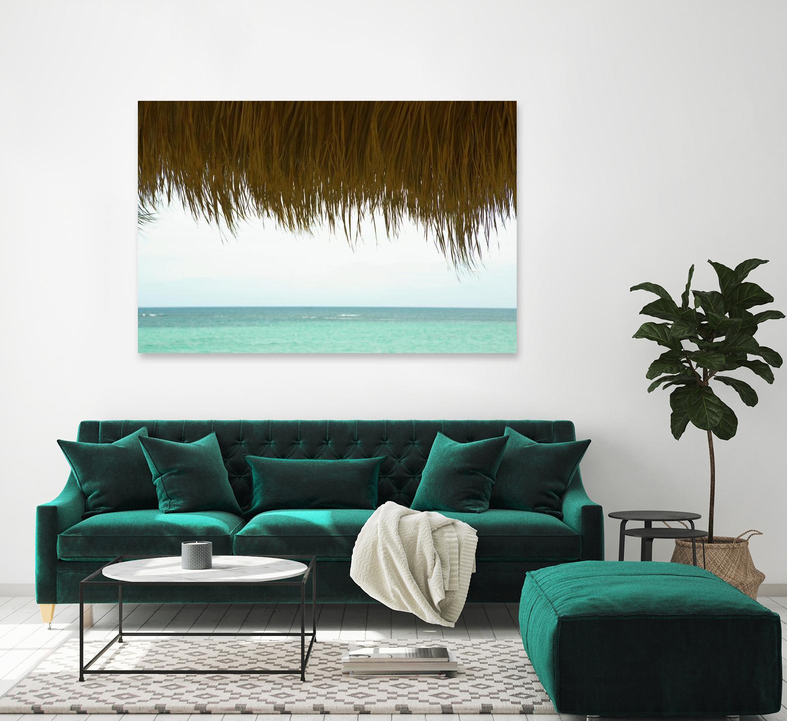Palapa by Acer Images on GIANT ART - blue sea scene