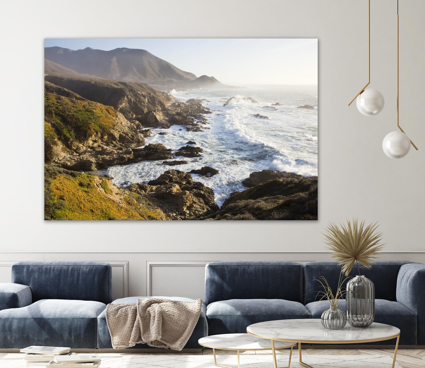 Big Sur Wave 2 by Acer Images on GIANT ART - white landscape