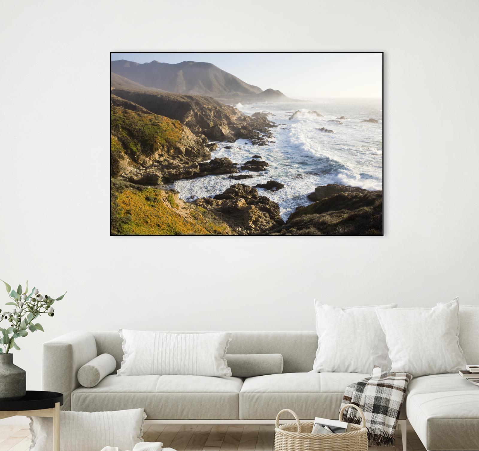 Big Sur Wave 2 by Acer Images on GIANT ART - white landscape