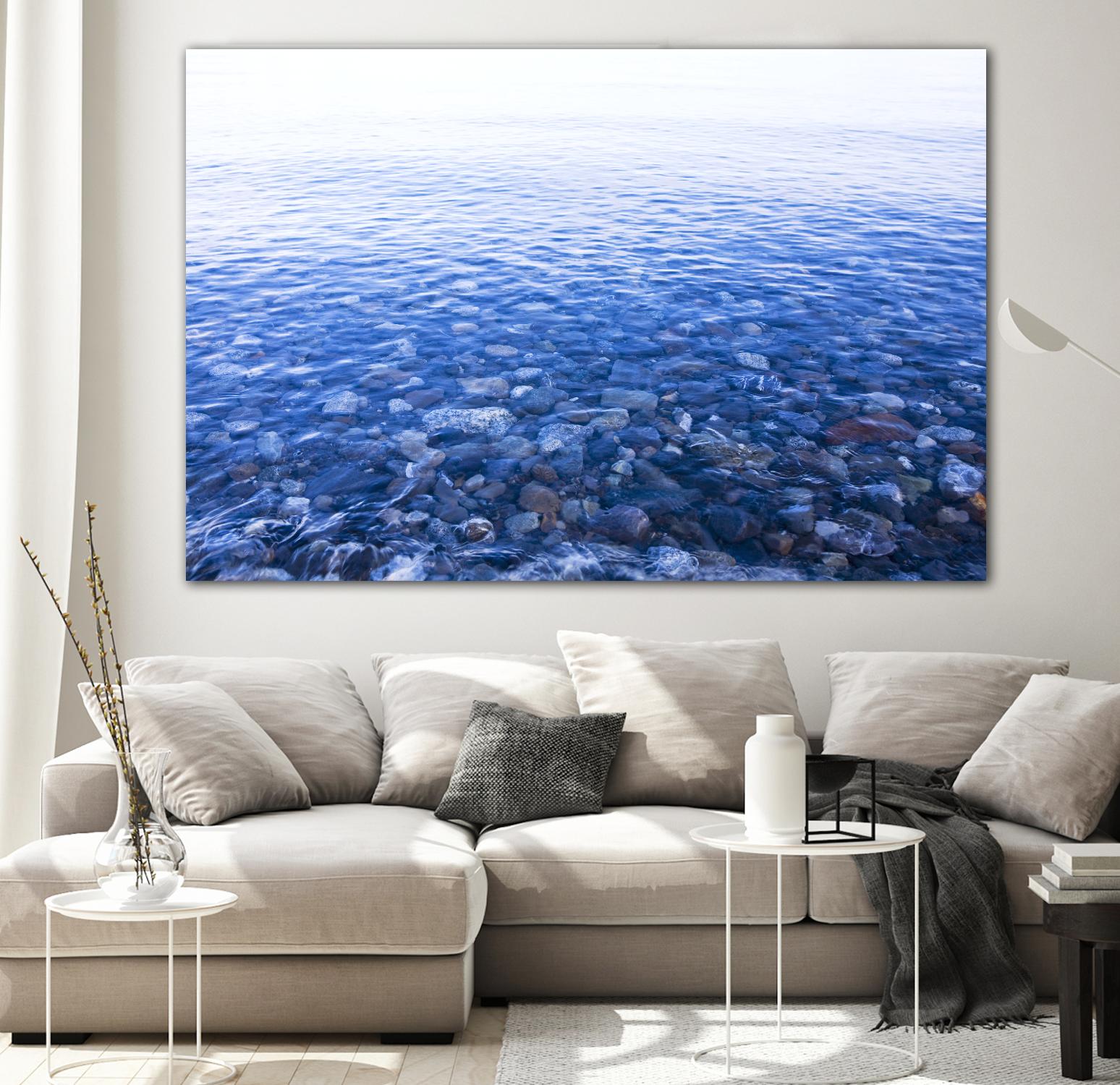 Alaska Water by Acer Images on GIANT ART - white sea scene