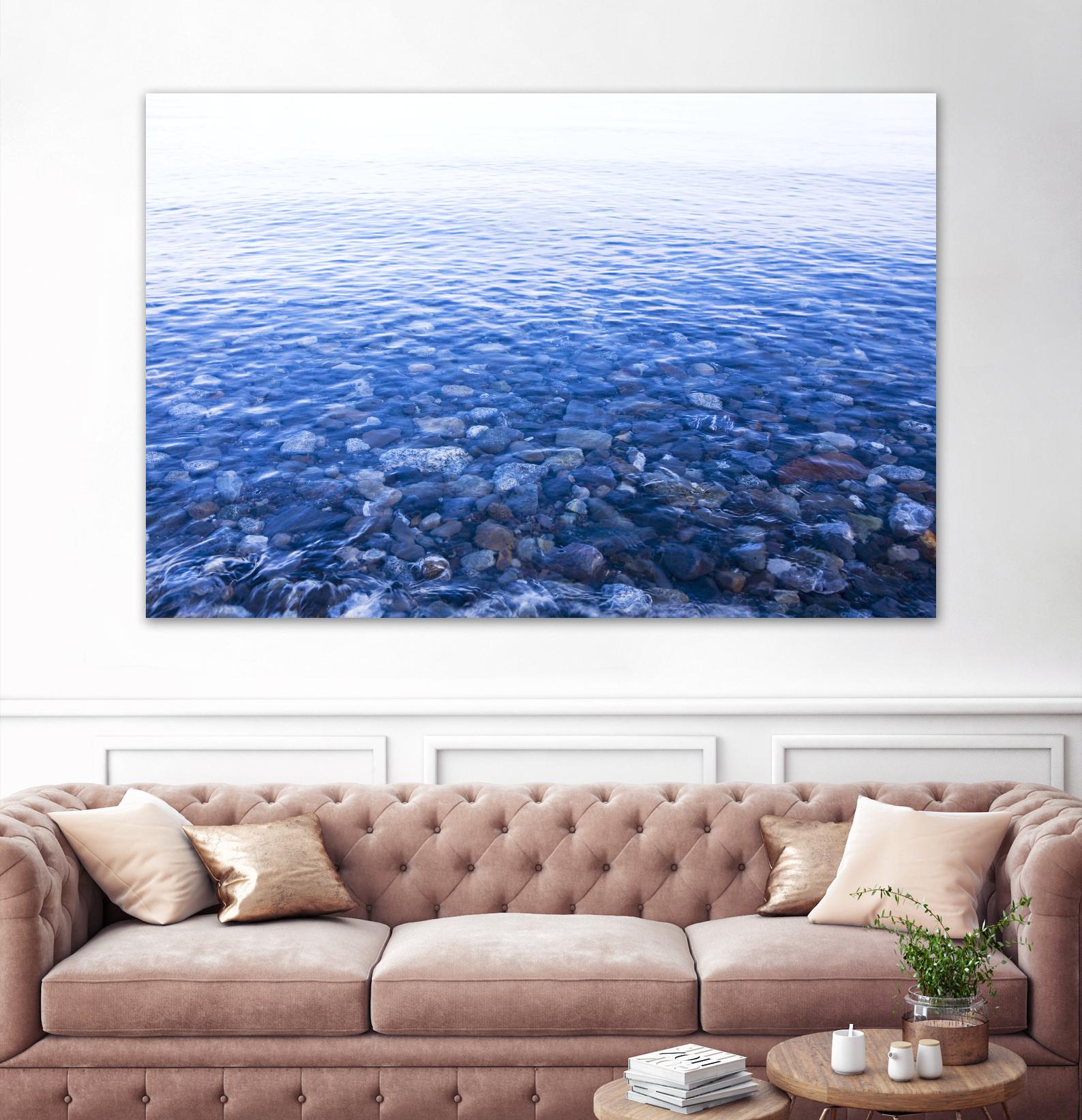 Alaska Water by Acer Images on GIANT ART - white sea scene