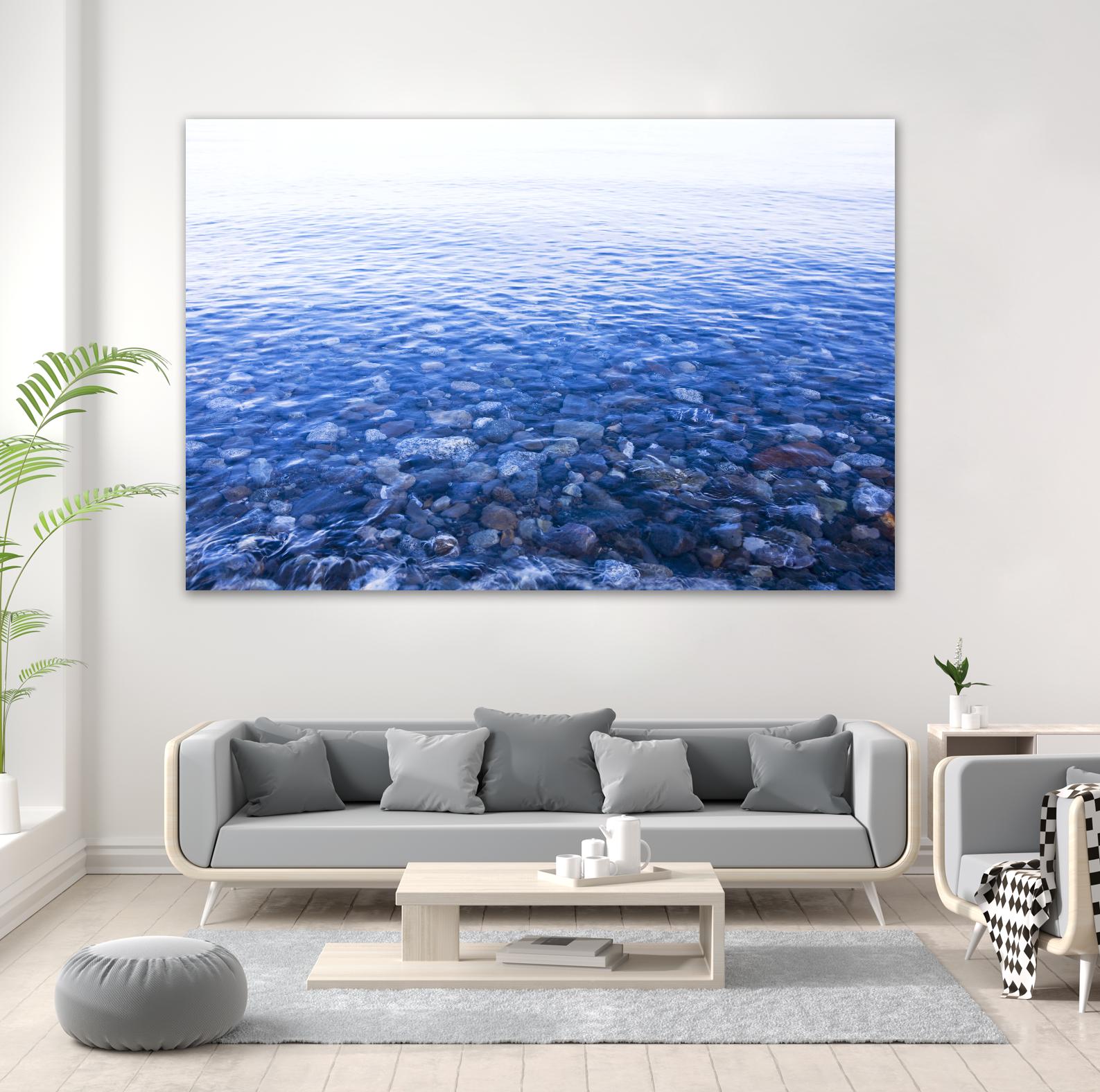 Alaska Water by Acer Images on GIANT ART - white sea scene